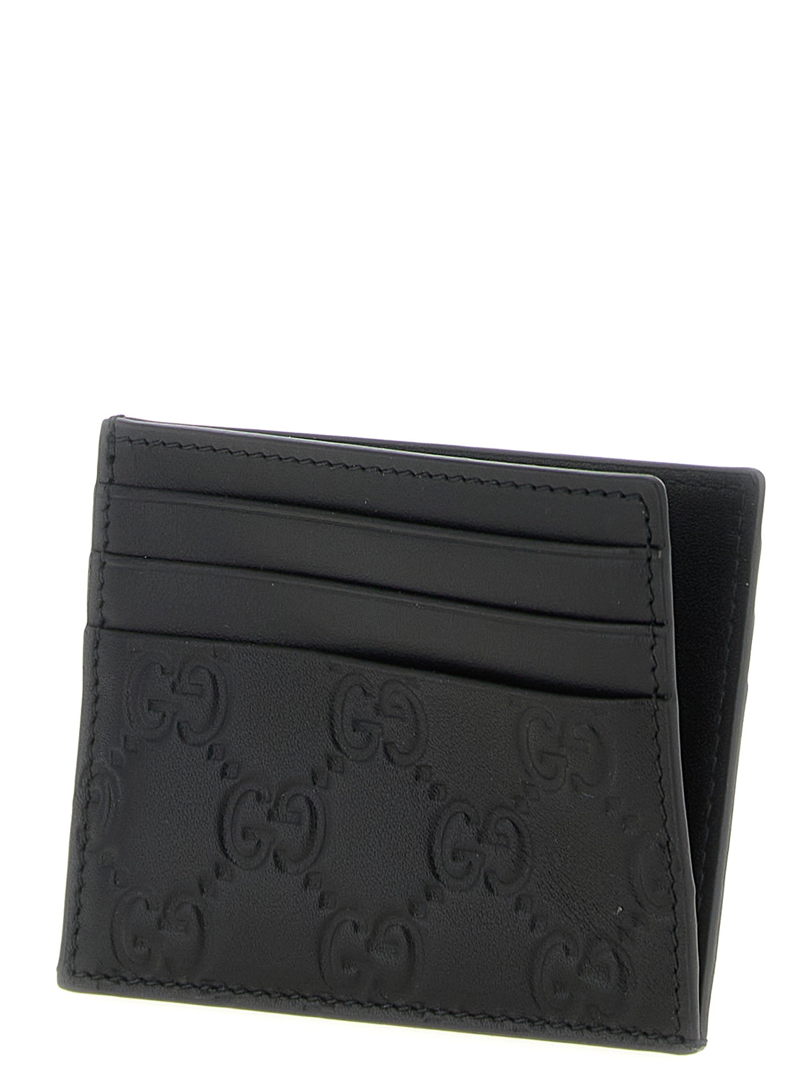 Gucci Black Calfskin Cardholder