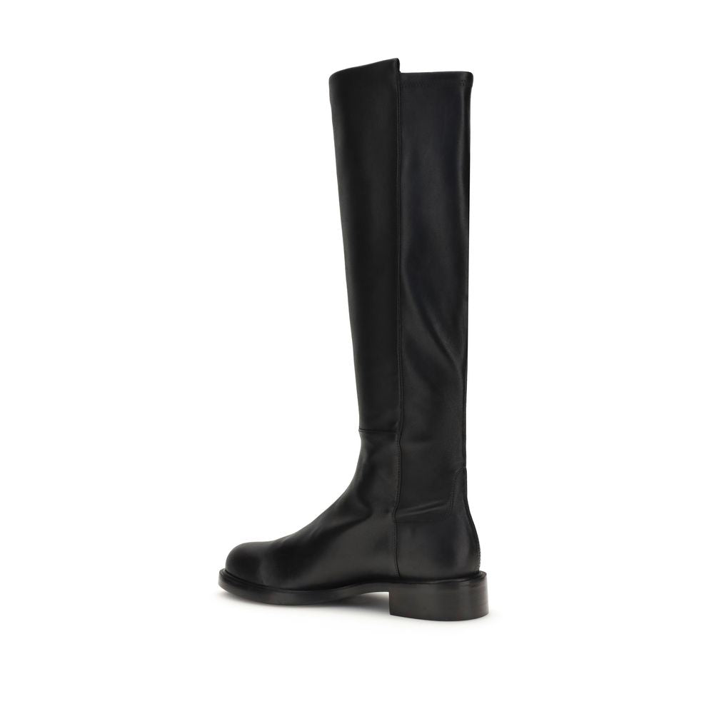 Stuart Weitzman Brown Calf Leather Bos Taurus Over The Knee