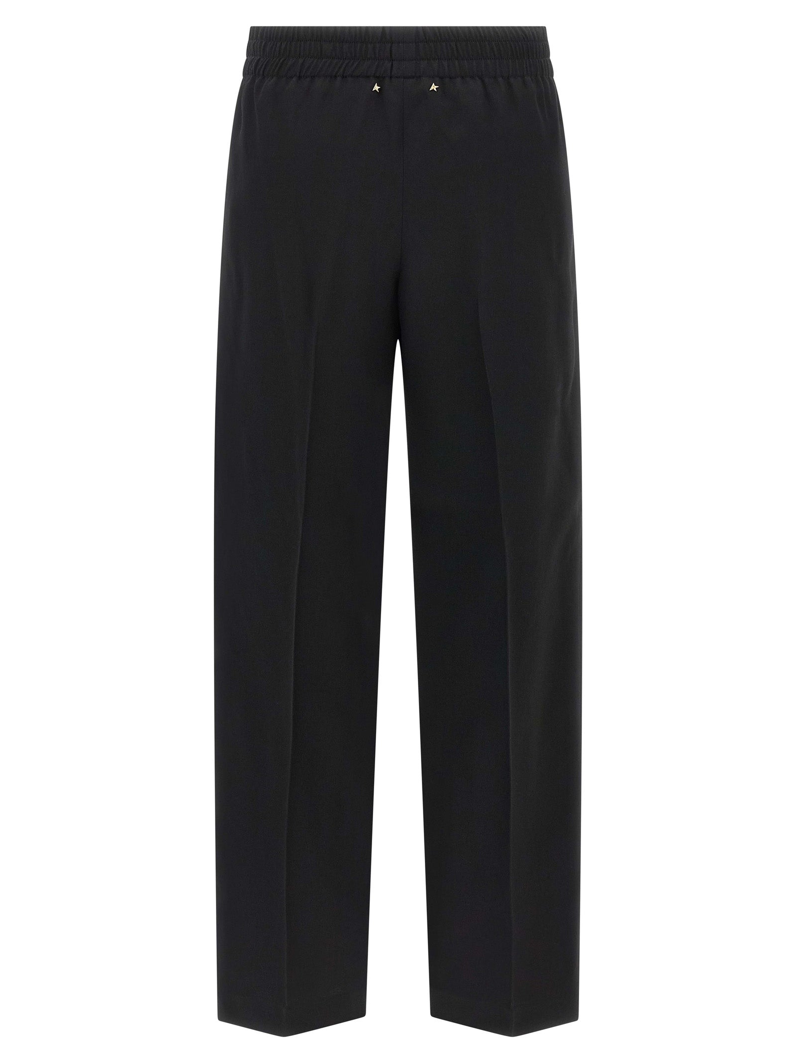 Golden Goose Black Virgin Wool Casual Pants