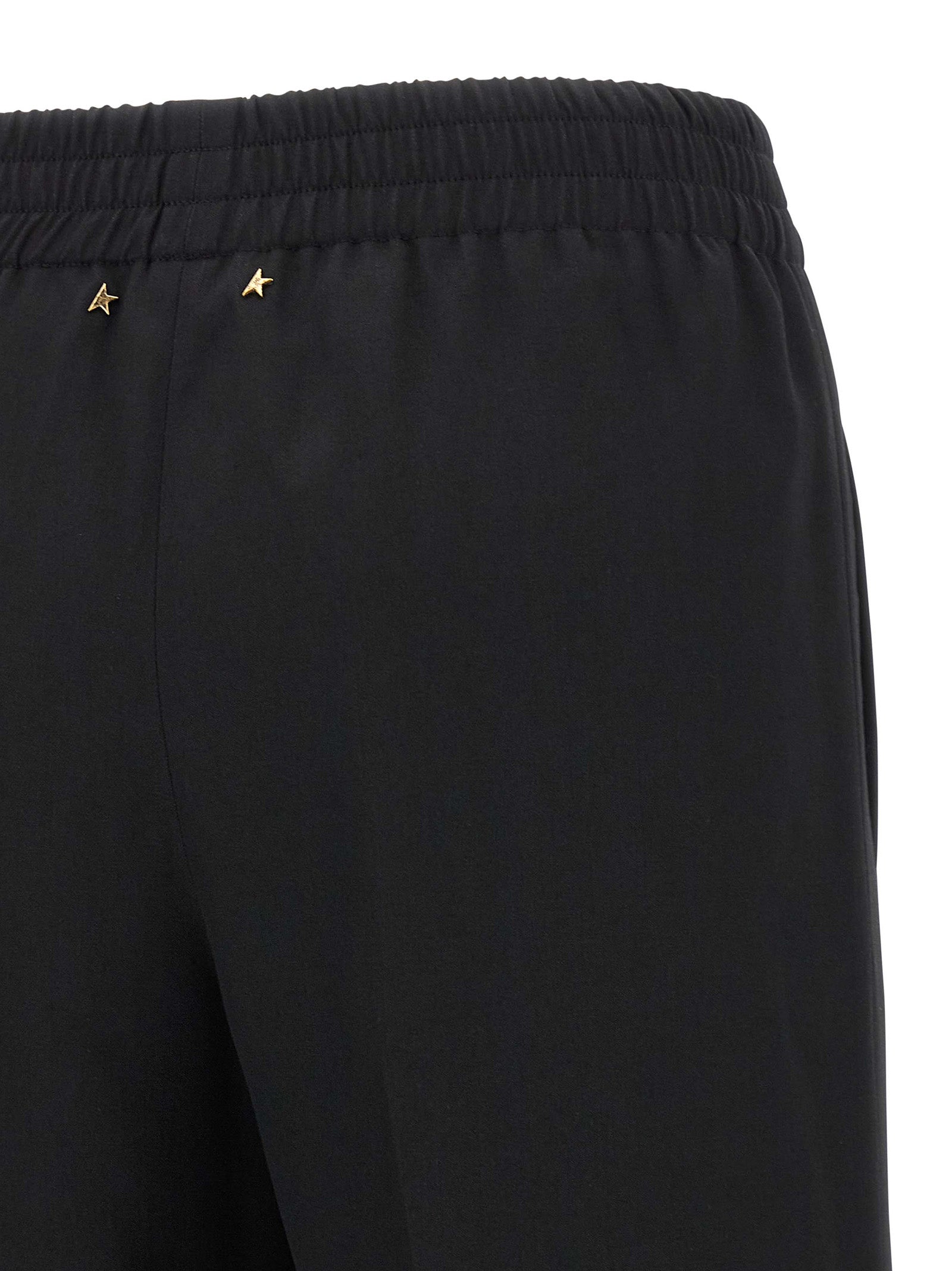 Golden Goose Black Virgin Wool Casual Pants