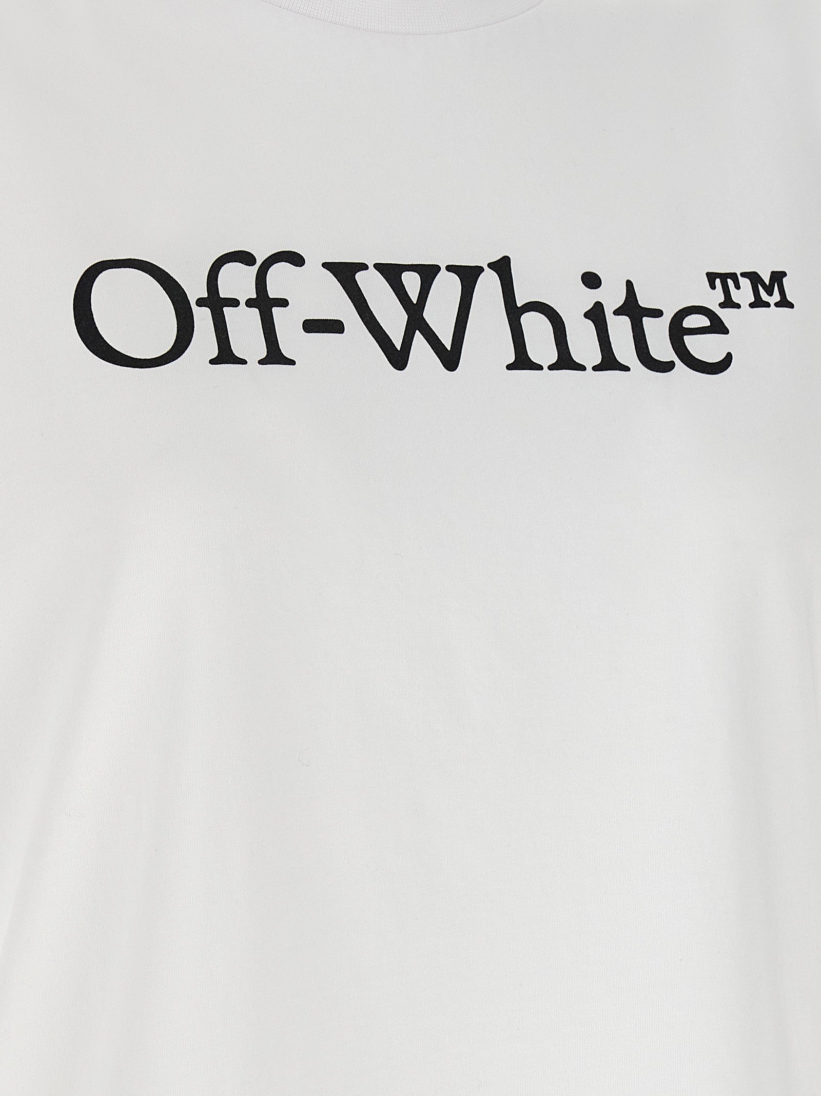Off-White White Cotton T-Shirt