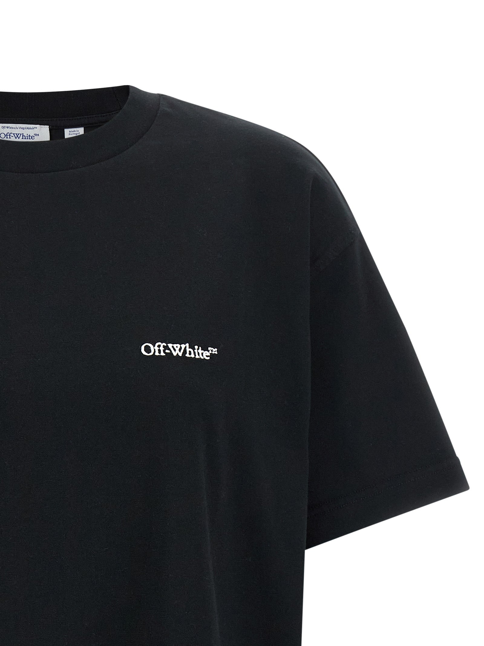 Off-White Black Cotton Sportswear
