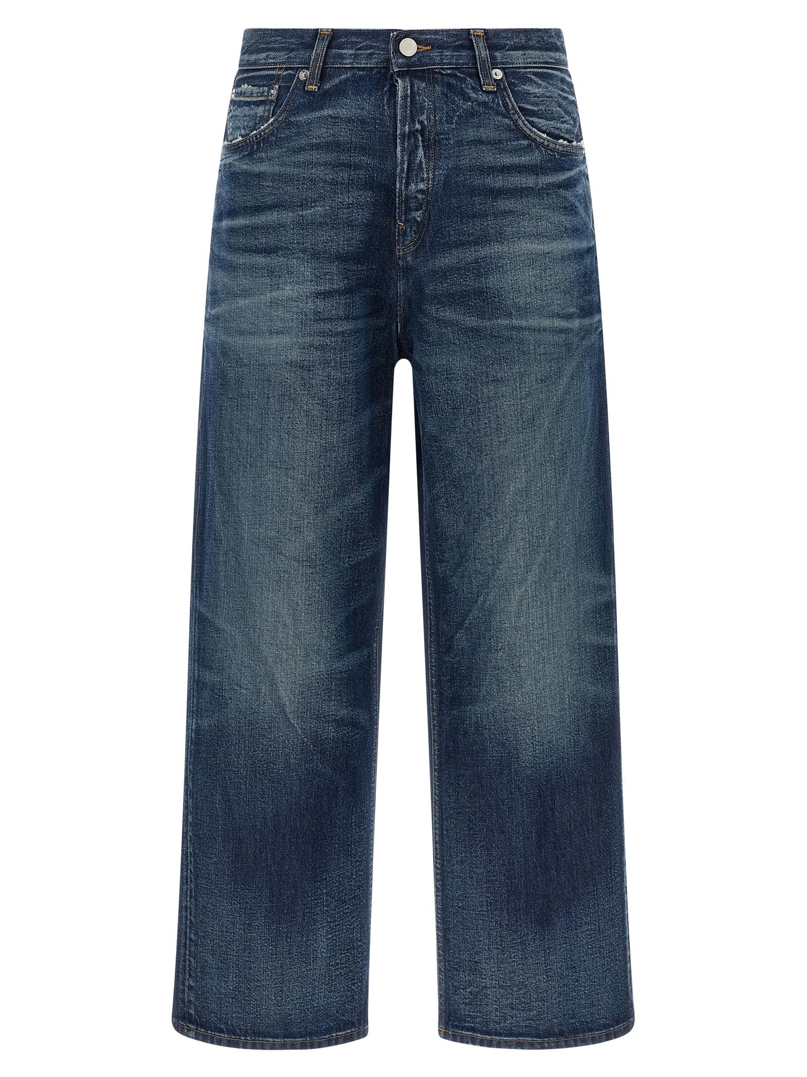 Haikure Blue Cotton Jeans Denim