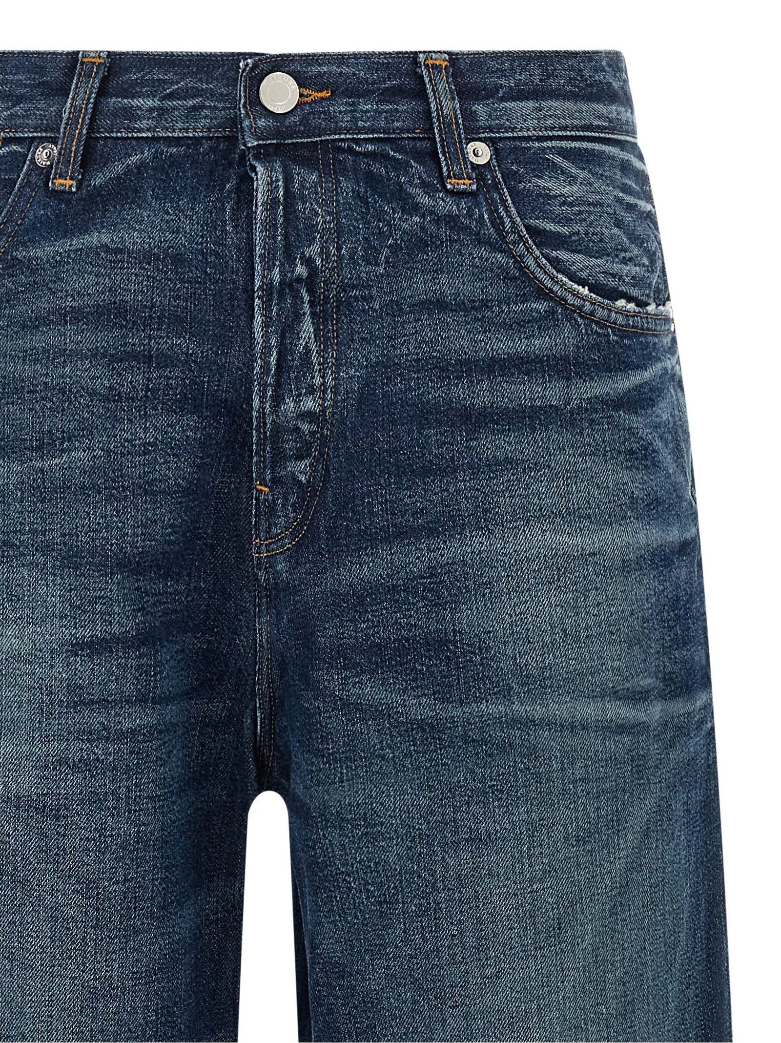Haikure Blue Cotton Jeans Denim