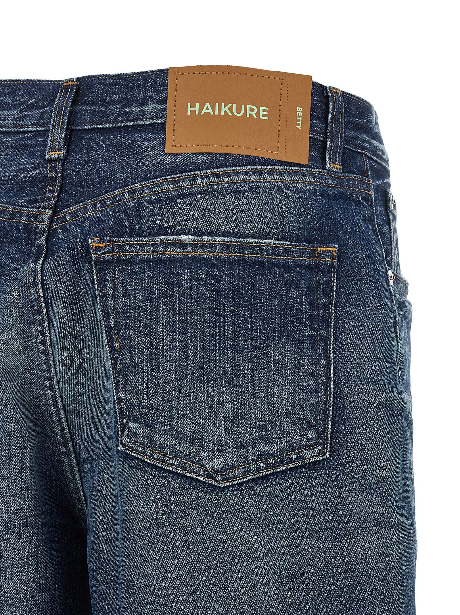 Haikure Blue Cotton Jeans Denim