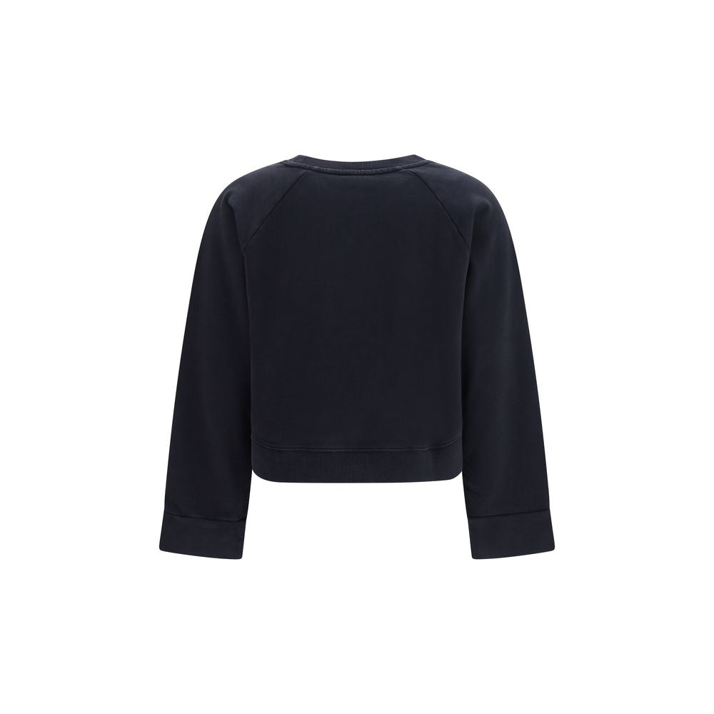 PINKO Black Cotton Sweatshirt