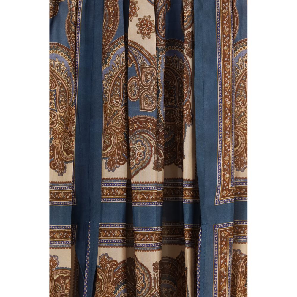 Zimmermann Multicolor Silk Casual Dress