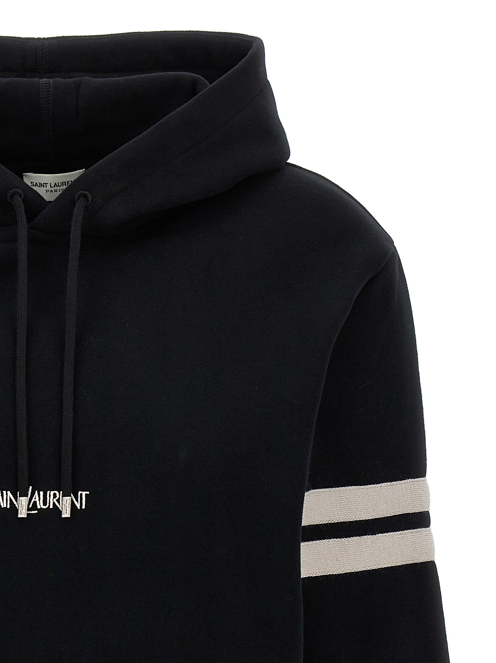 Saint Laurent Bicolor Cotton Sweatshirt