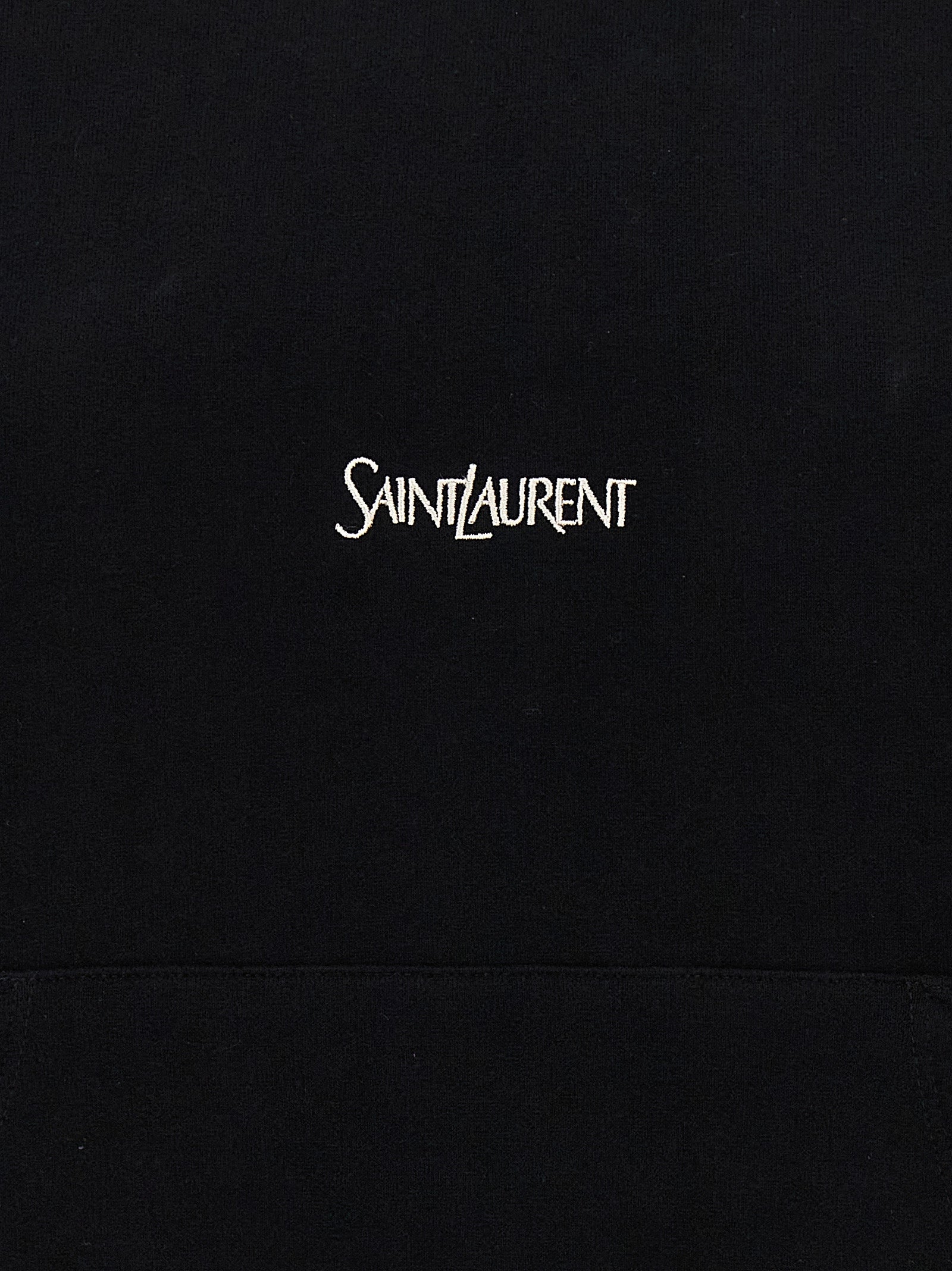Saint Laurent Bicolor Cotton Sweatshirt