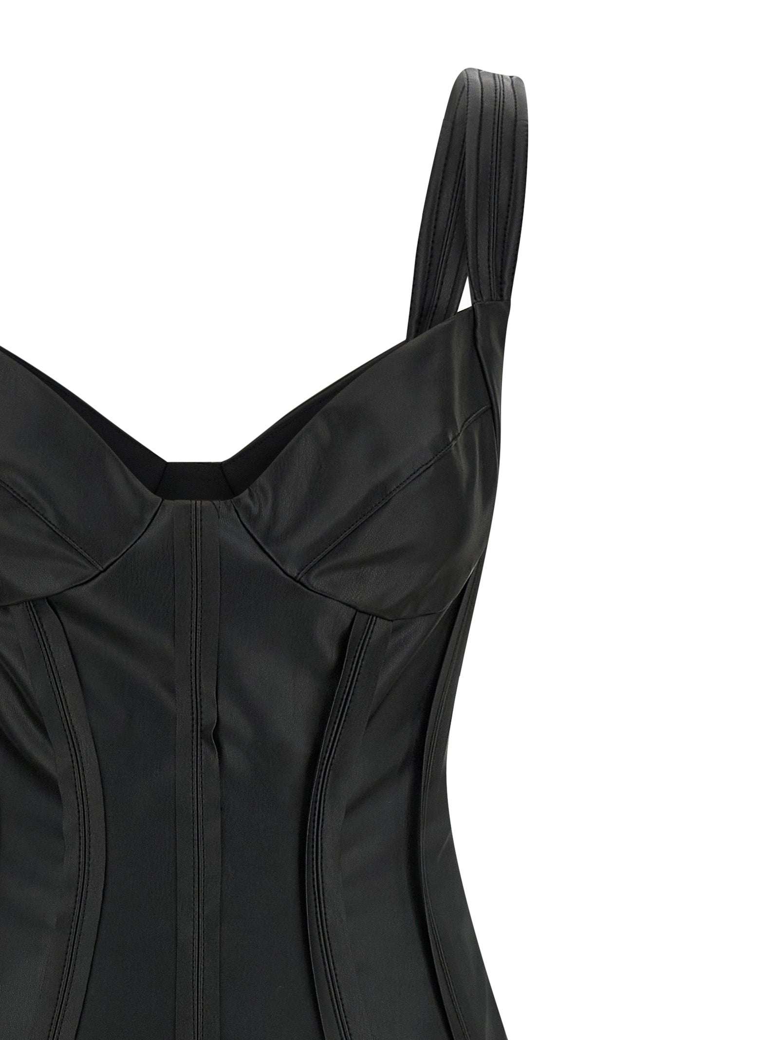 Elisabetta Franchi Black Viscose Midi Dress