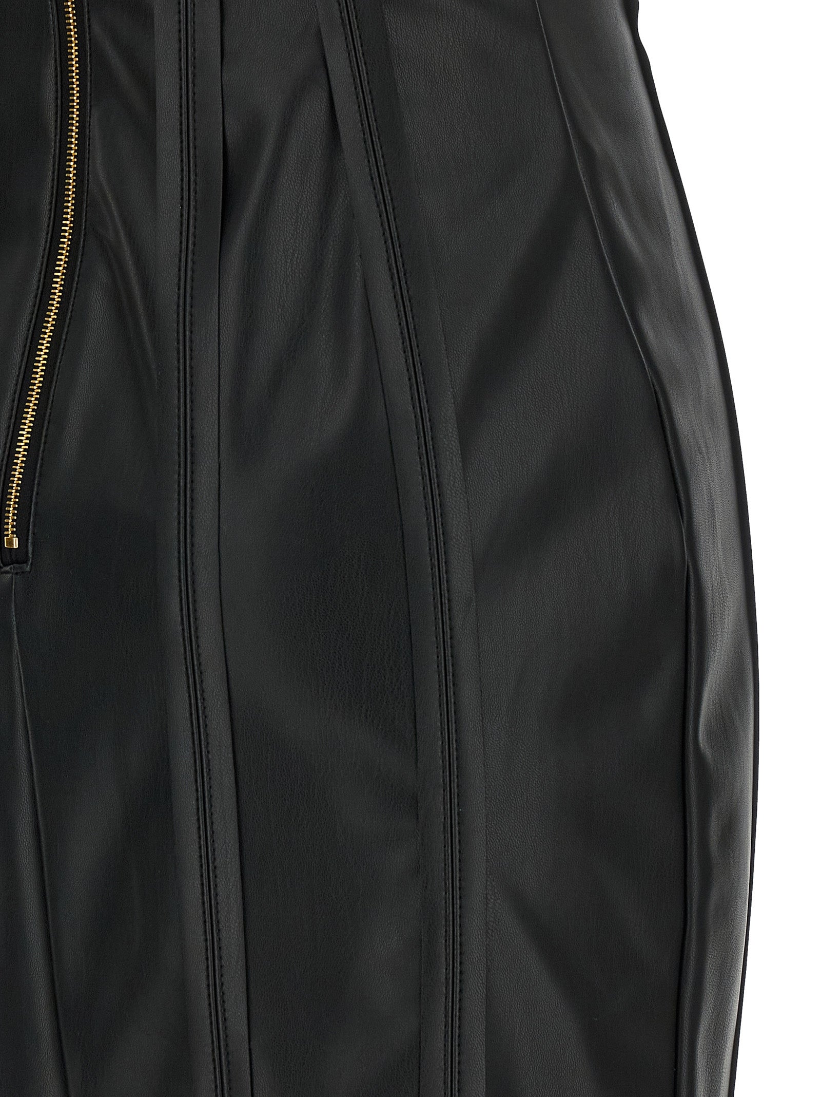 Elisabetta Franchi Black Viscose Midi Dress
