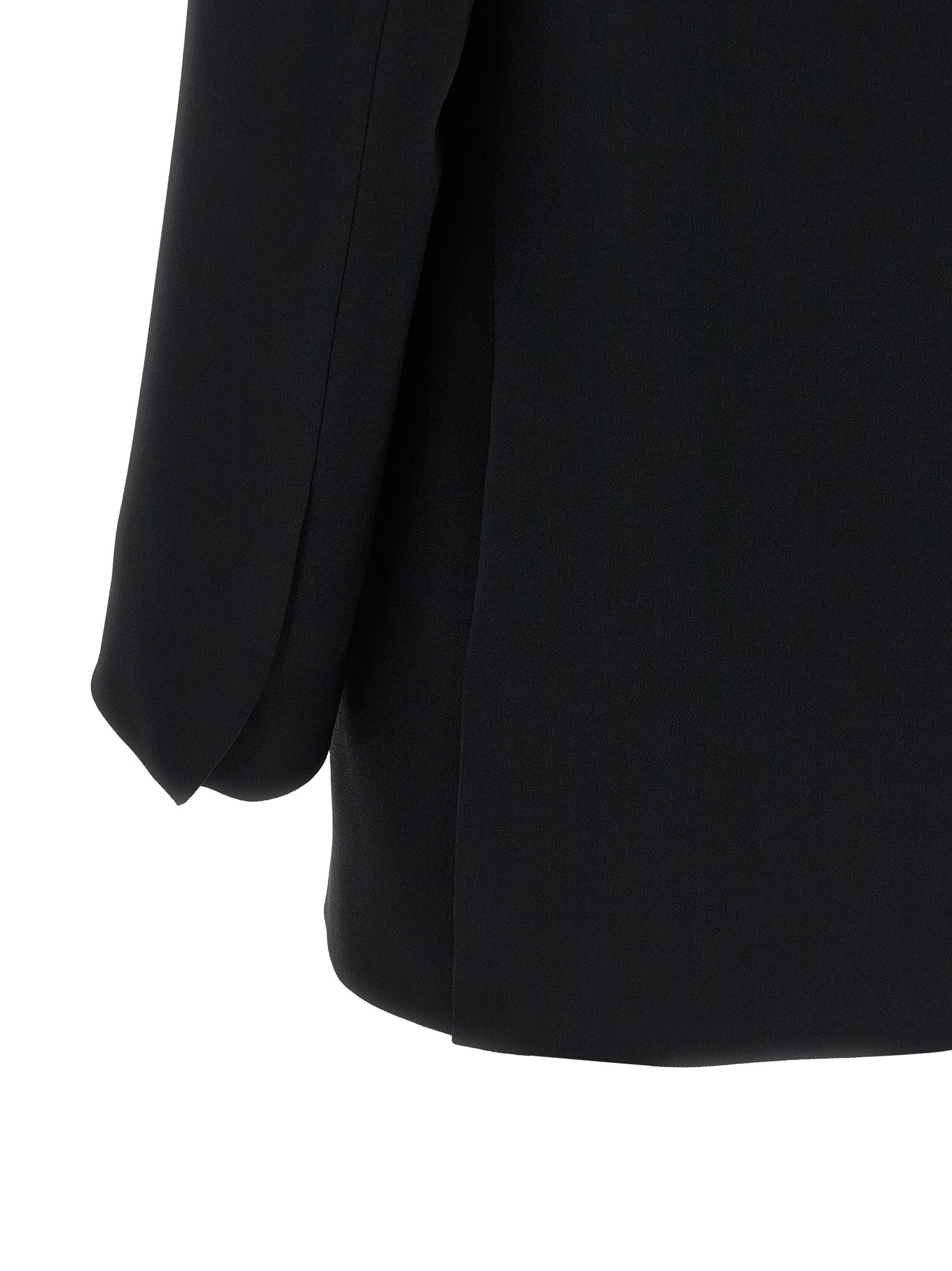 Dries Van Noten Black Polyester Blazer