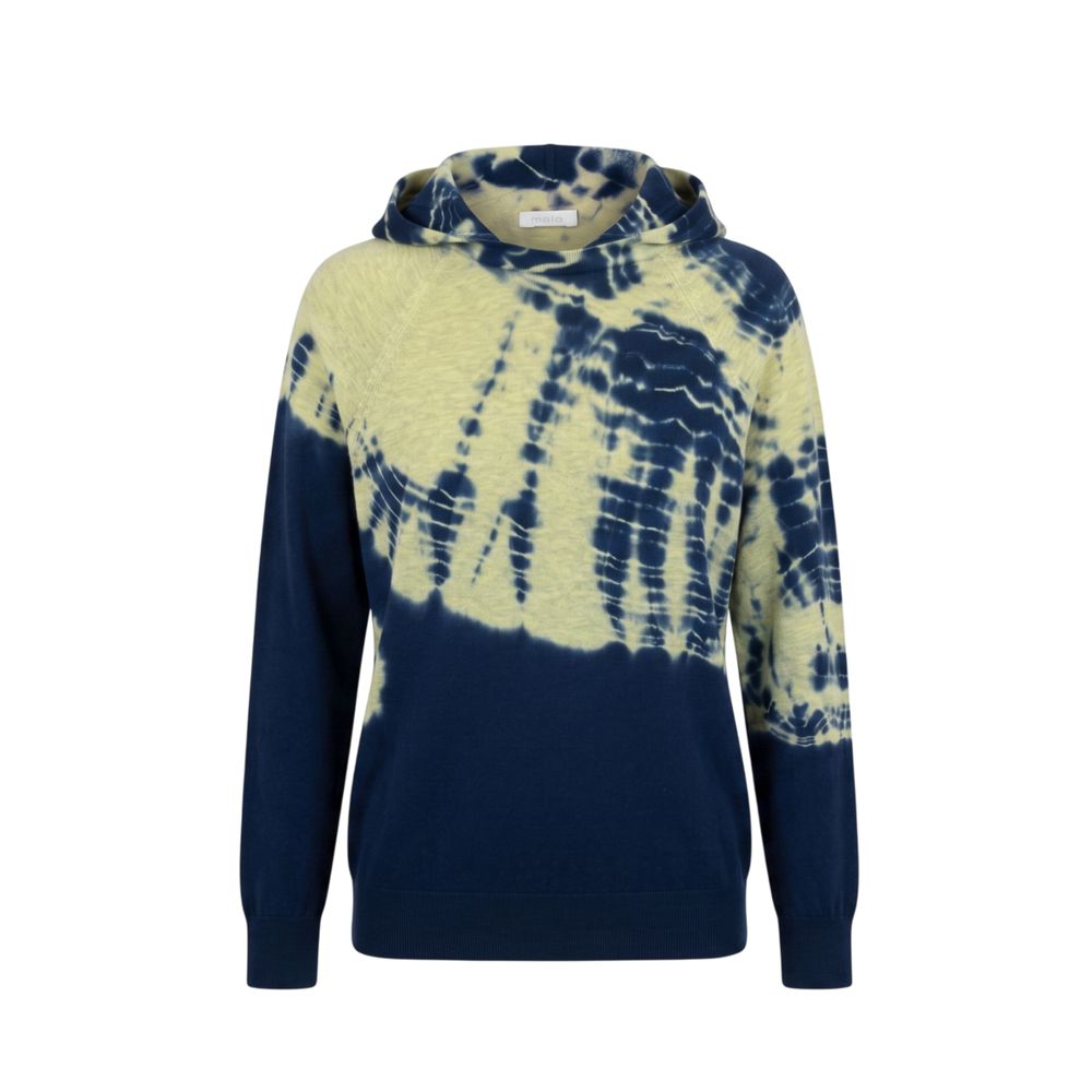 Malo Blue Cotton Women's Sweatshirt