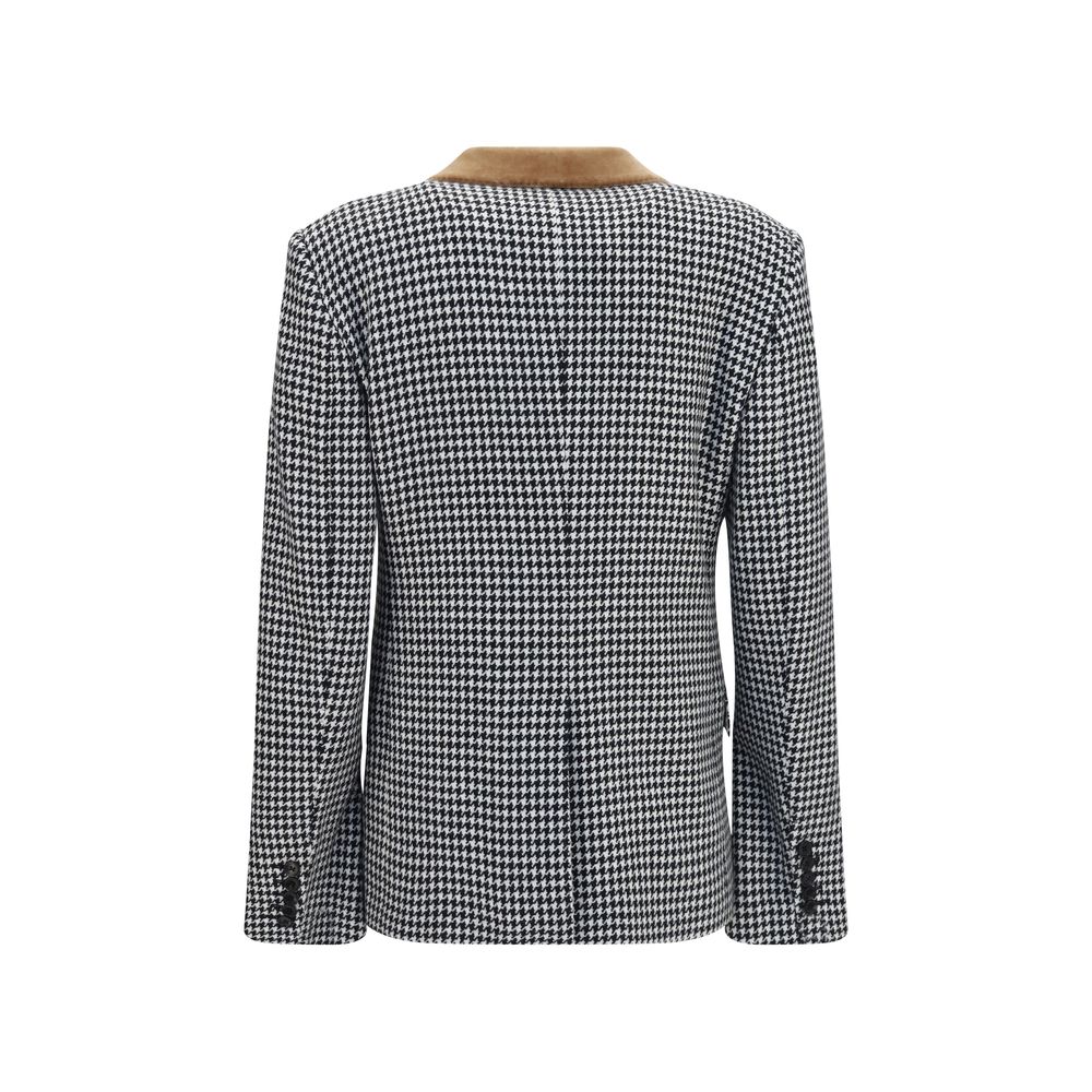 Tom Ford Multicolor Cashmere Full-Length Jacket