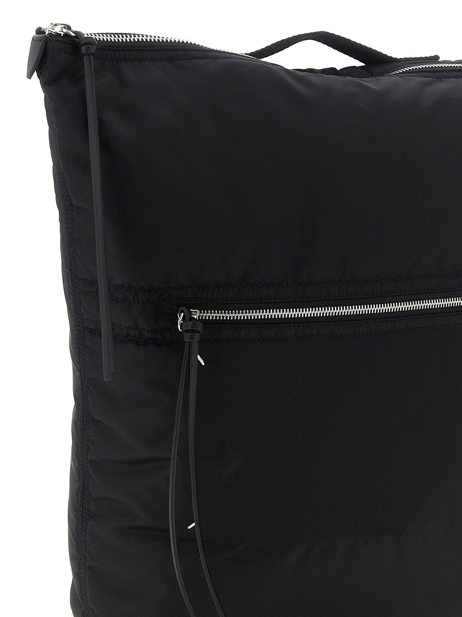 Maison Margiela Black Polyamide Backpack