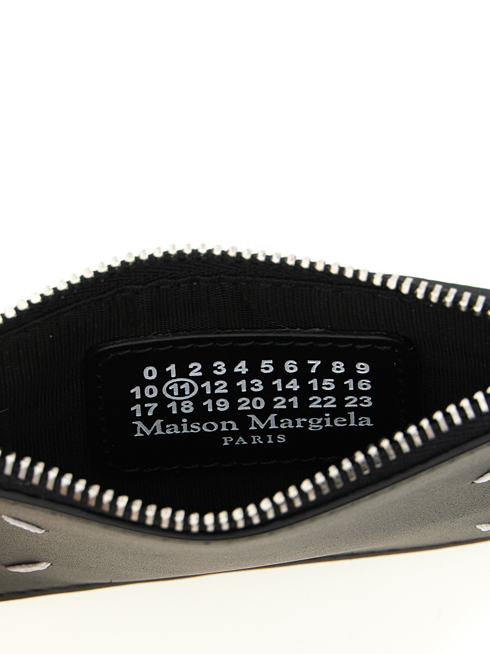 Maison Margiela Black Calfskin Cardholder