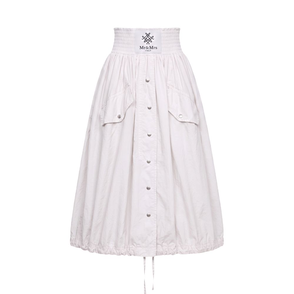 Mr&Mrs Italy White Polyamide Women Skirt