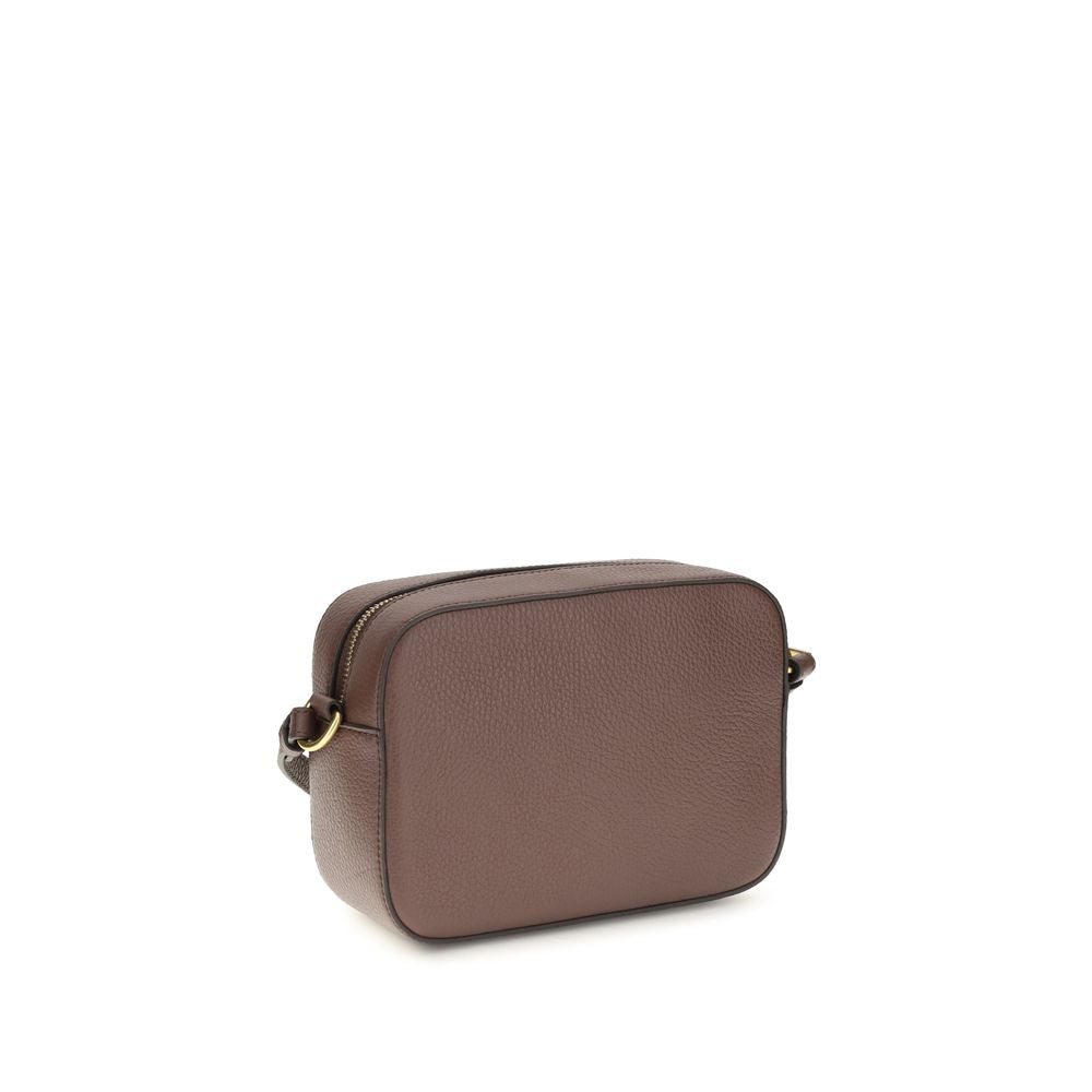 Coccinelle Brown Calf Leather Bos Taurus Shoulder Bag