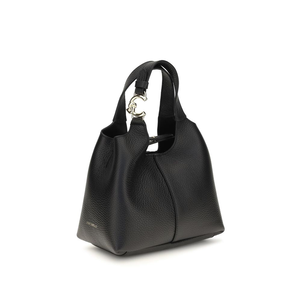 Coccinelle Black Calf Leather Bos Taurus Handbag