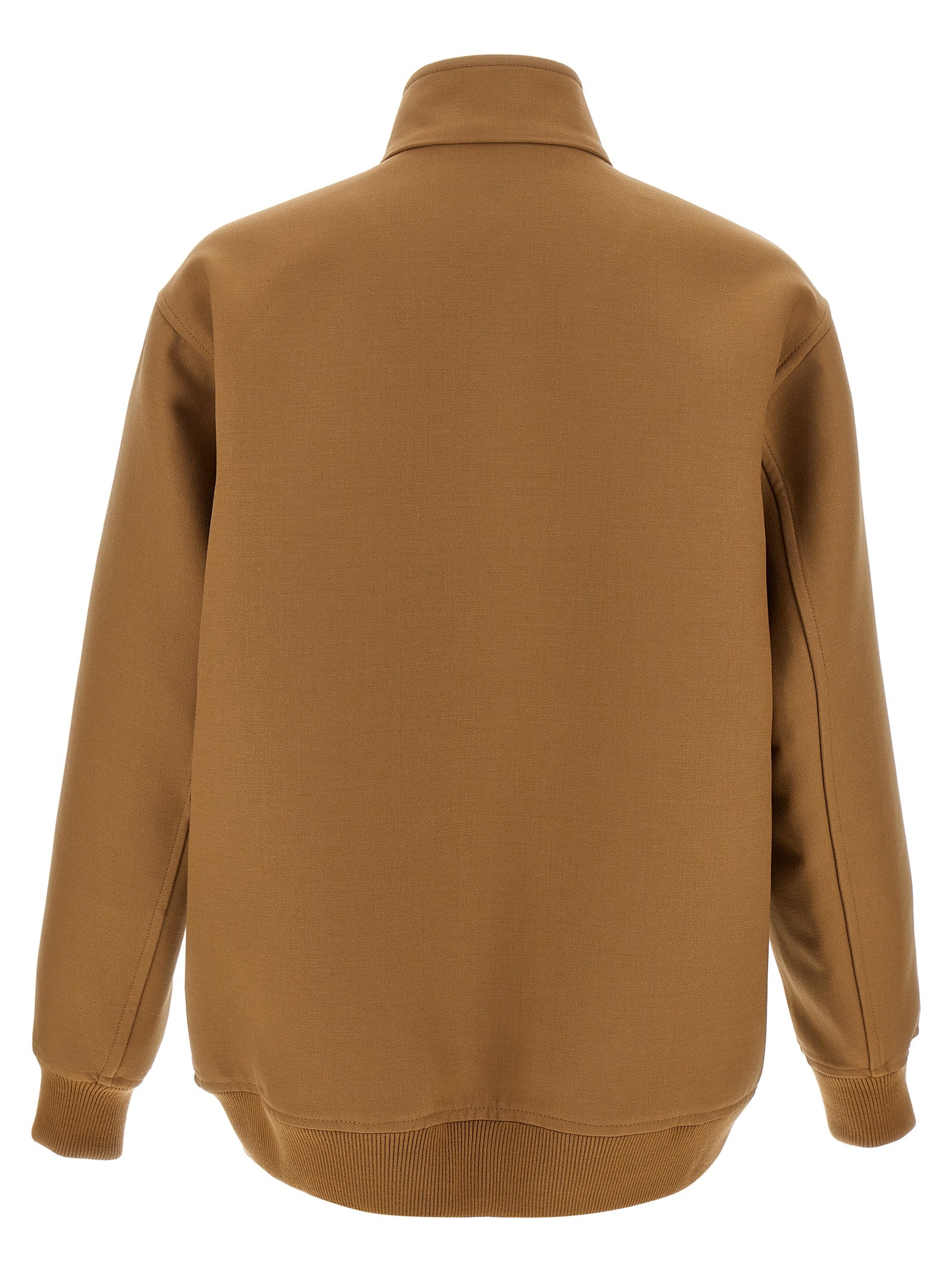 Gucci Brown Wool Full-Length Jacket