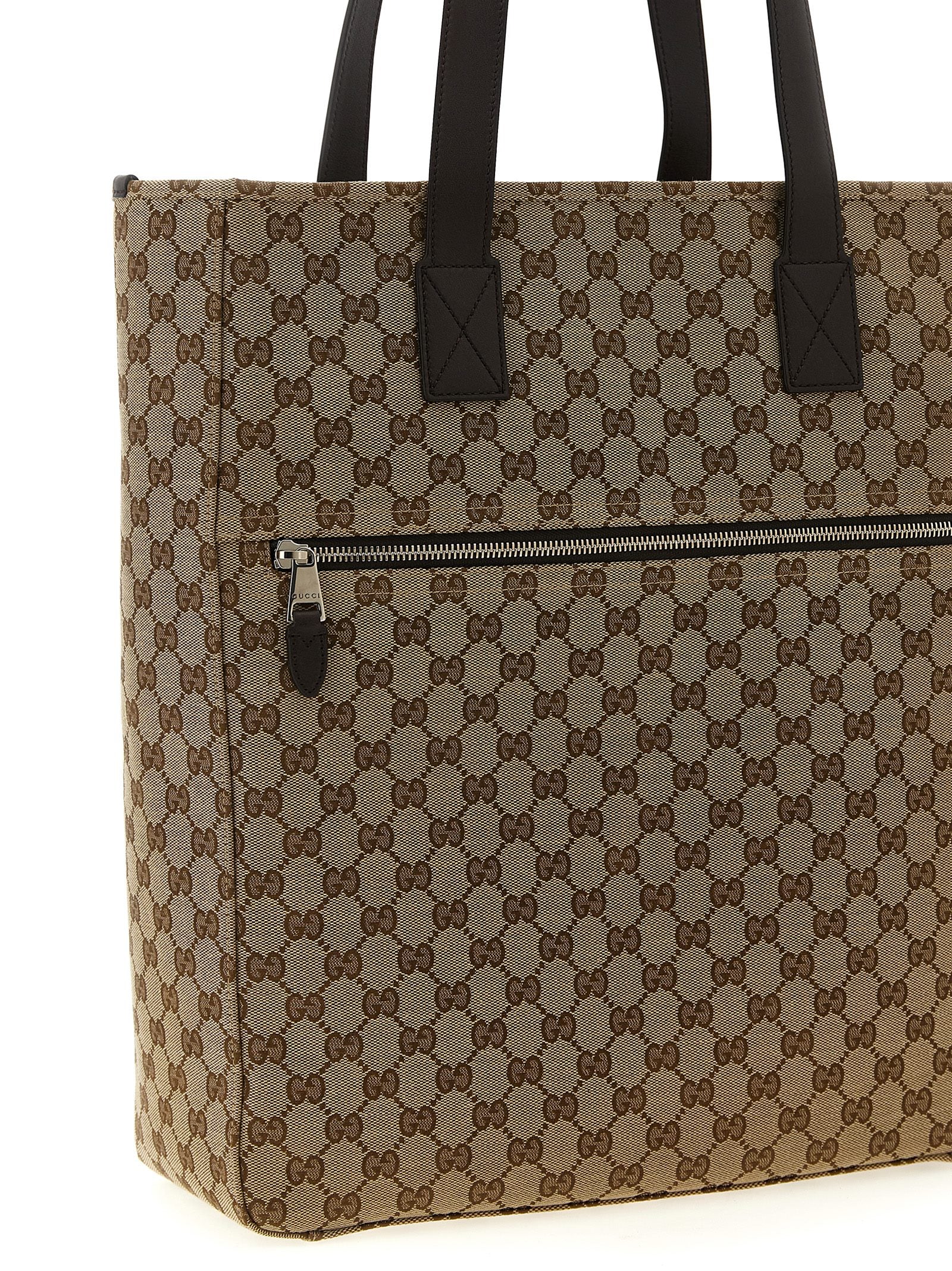 Gucci Brown Polyester Shoulder Bag