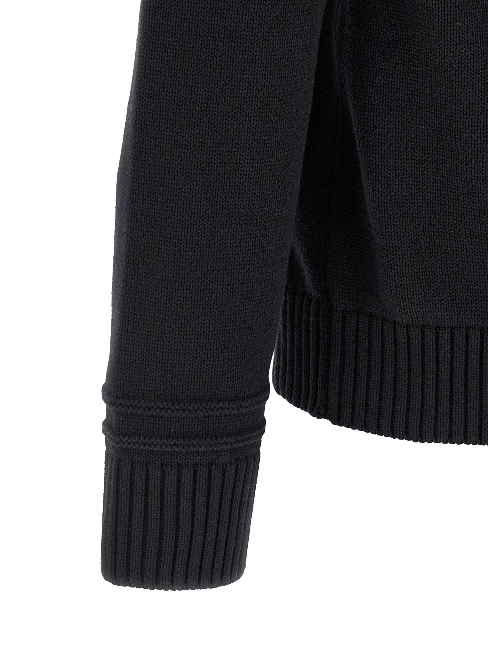 Gucci Black Cotton Cardigan