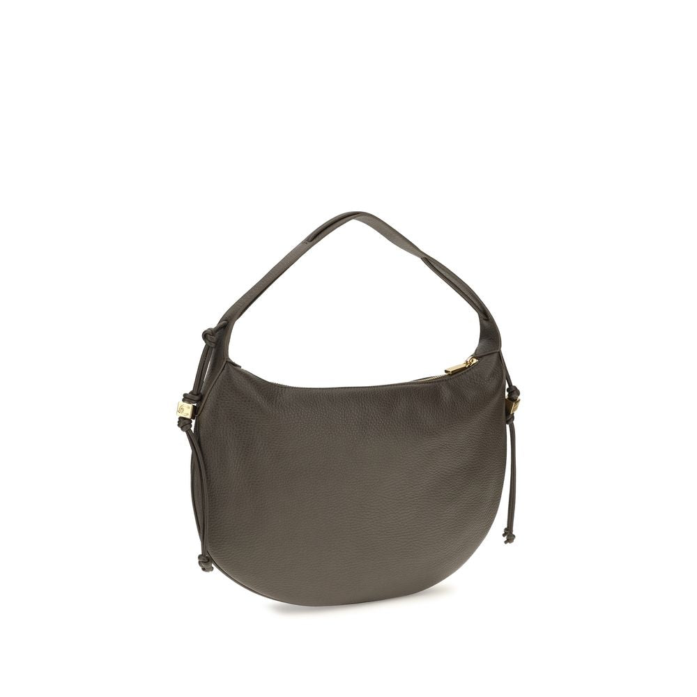 Coccinelle Brown Calf Leather Bos Taurus Shoulder Bag