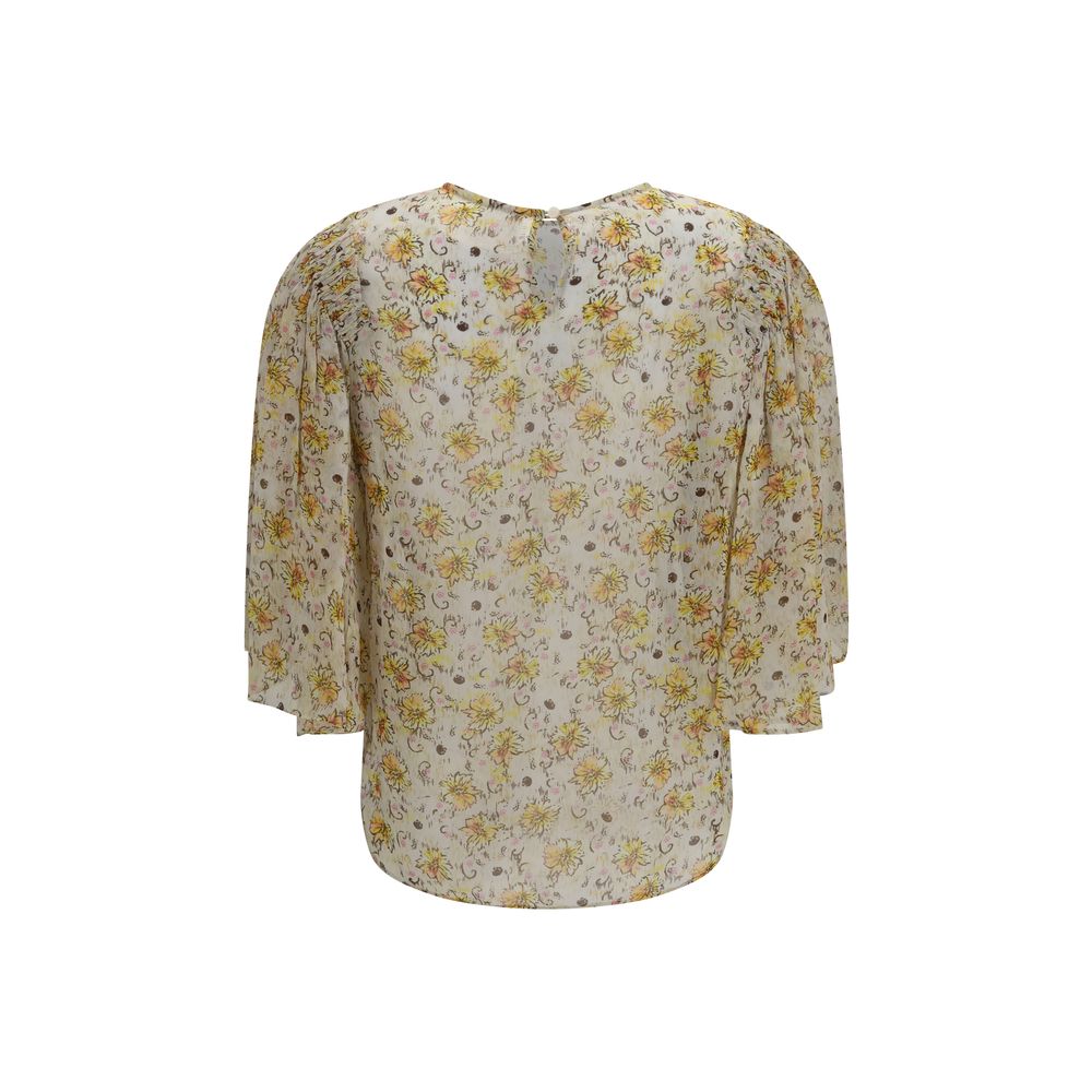 Isabel Marant Étoile Beige Viscose Blouse