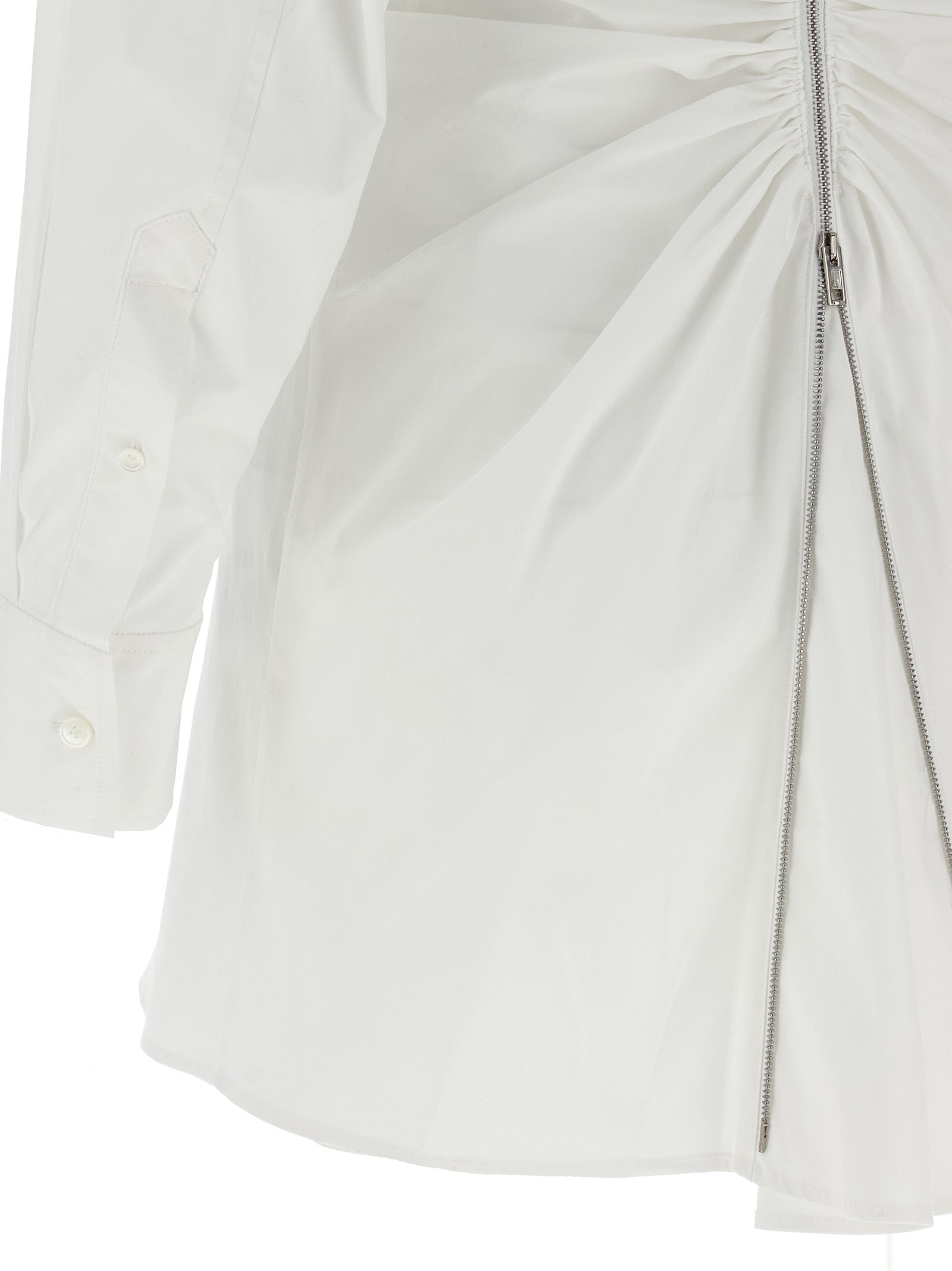 Alexander Wang White Cotton Short Dress