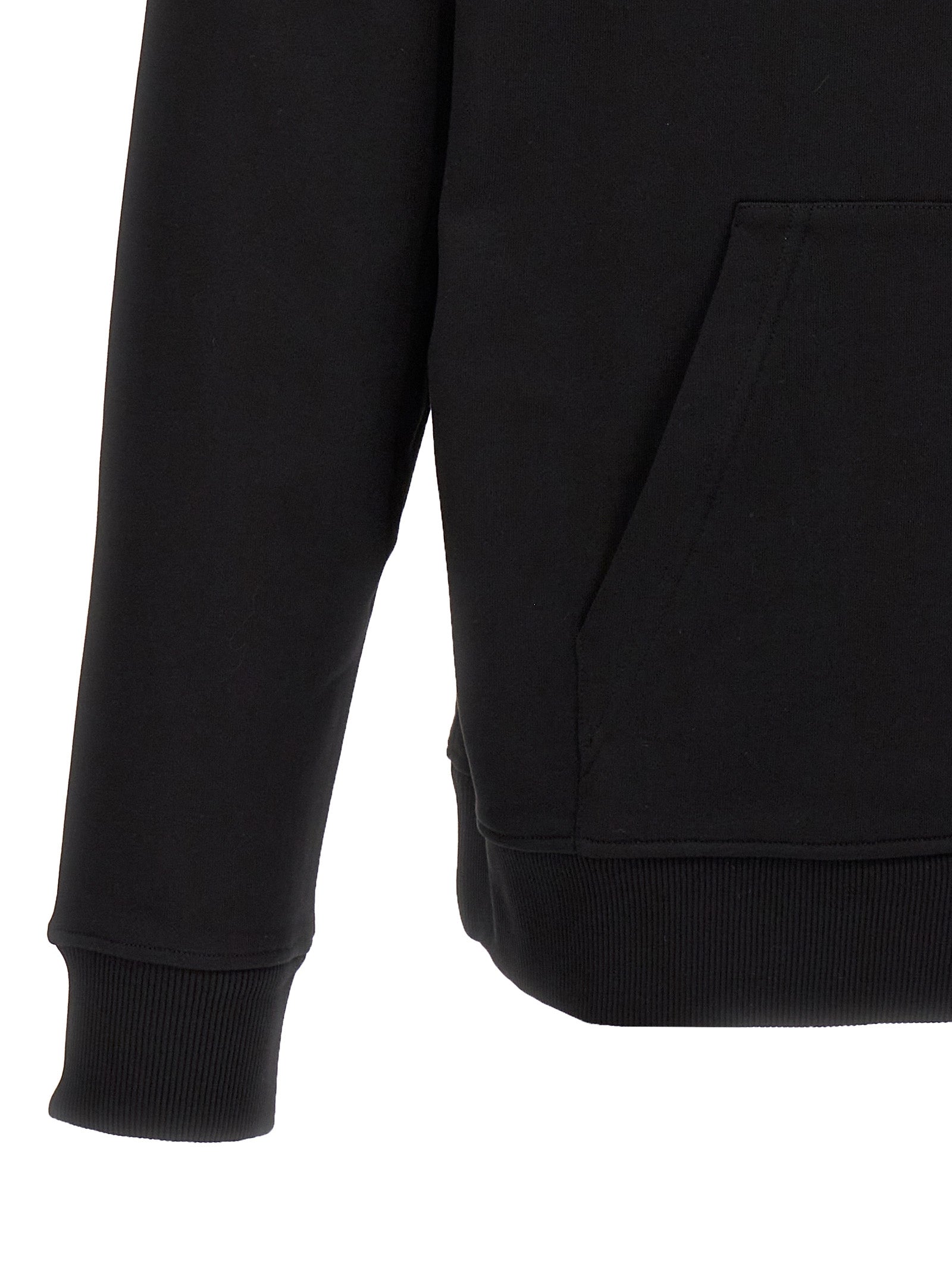 Balmain Black Cotton Sweatshirt