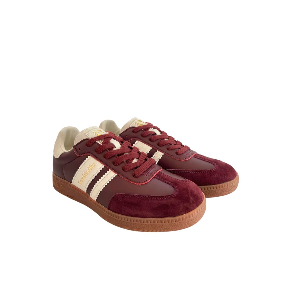 Pantofola D'Oro Red Suede Men's Sneaker