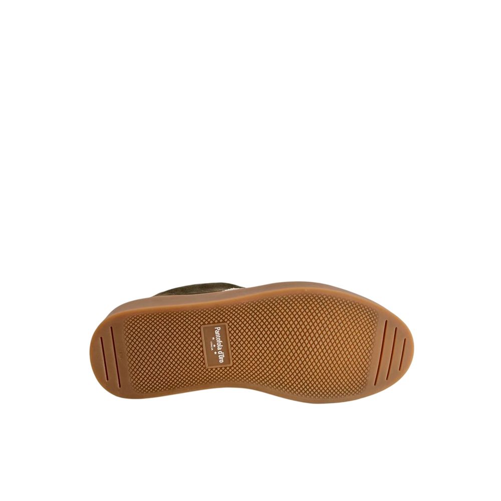 Pantofola D'Oro Green Suede Men Sneaker