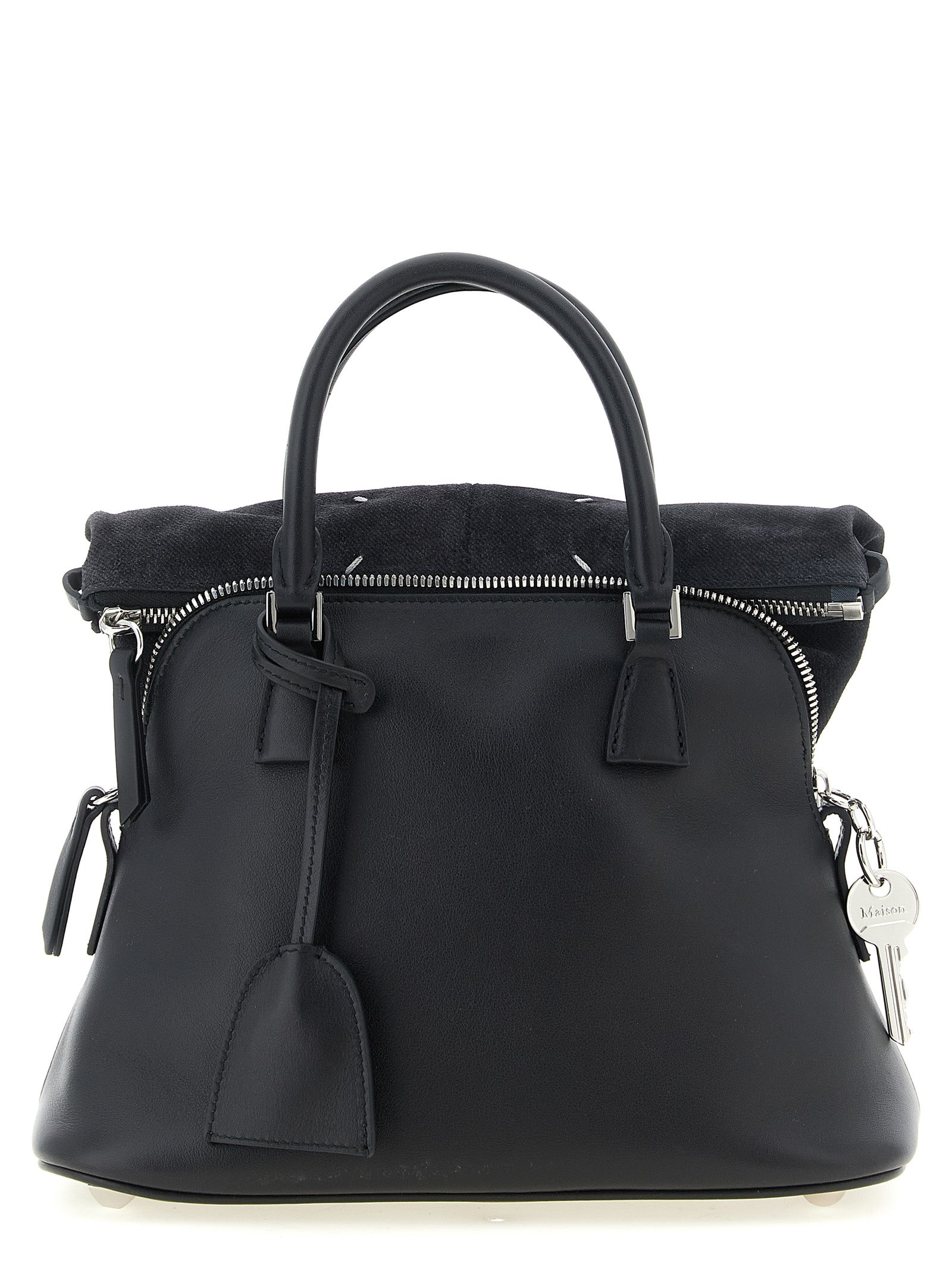Maison Margiela Black Calfskin Shoulder Bag