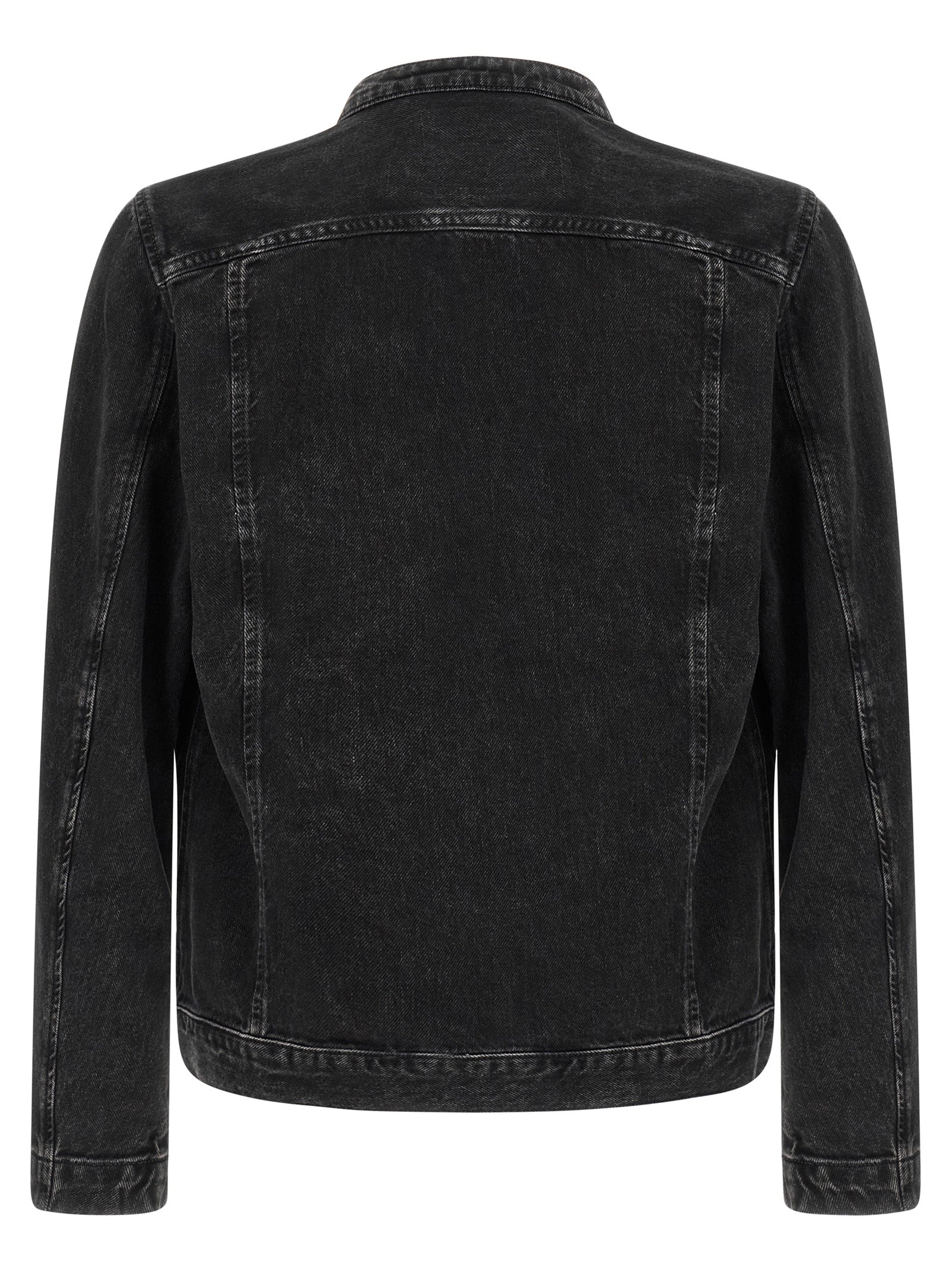 Diesel Black Cotton Denim Jacket