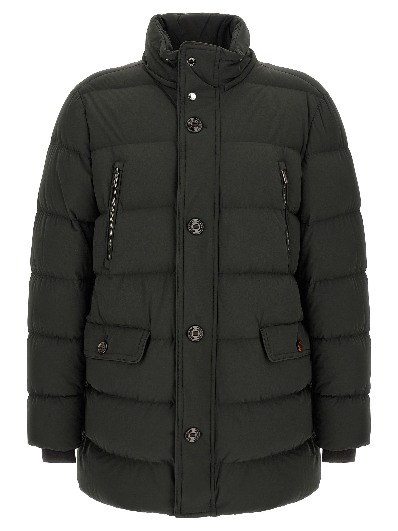 MooRER Bicolor Wool Full-Length Jacket