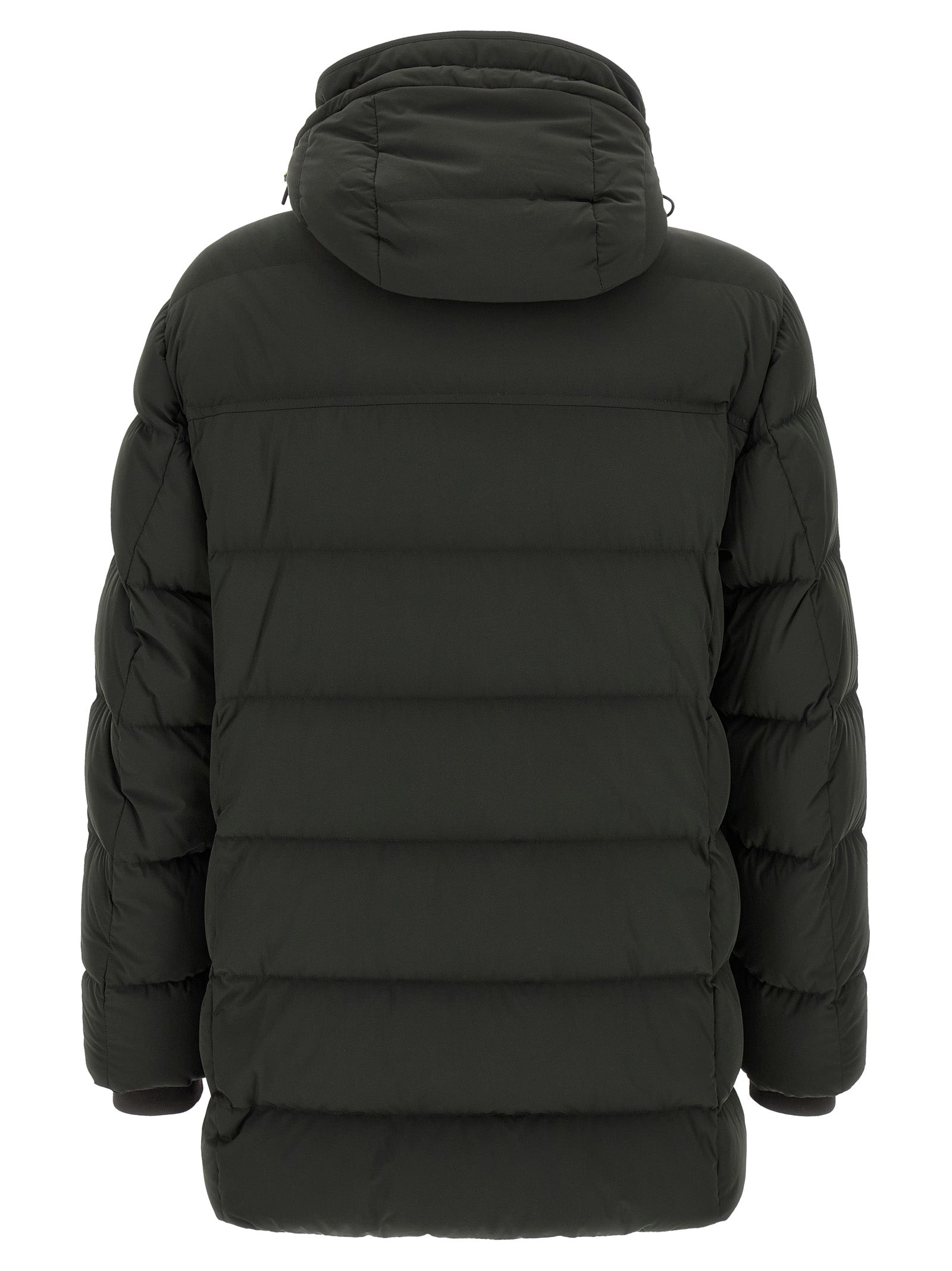 MooRER Bicolor Wool Full-Length Jacket