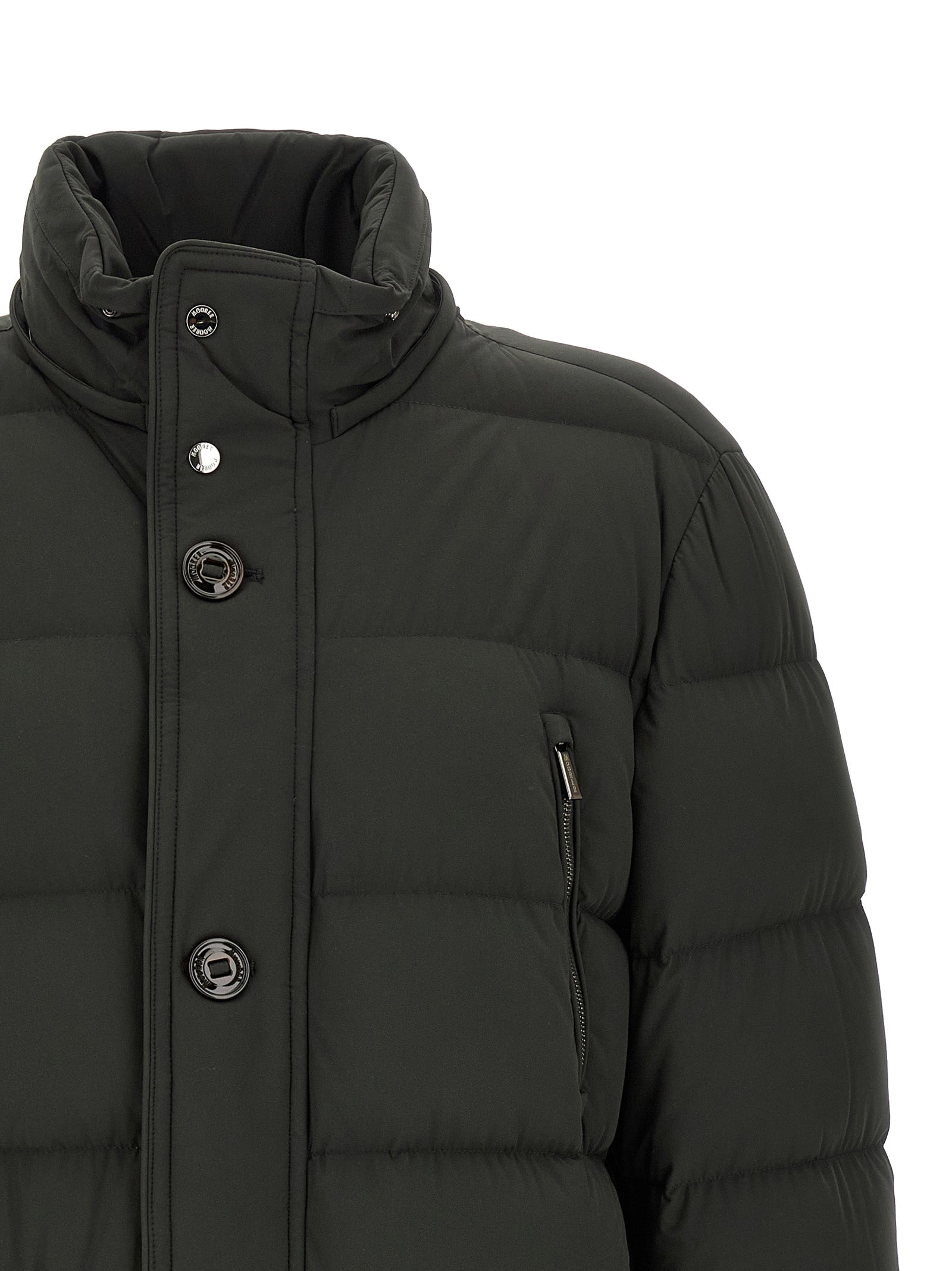 MooRER Bicolor Wool Full-Length Jacket