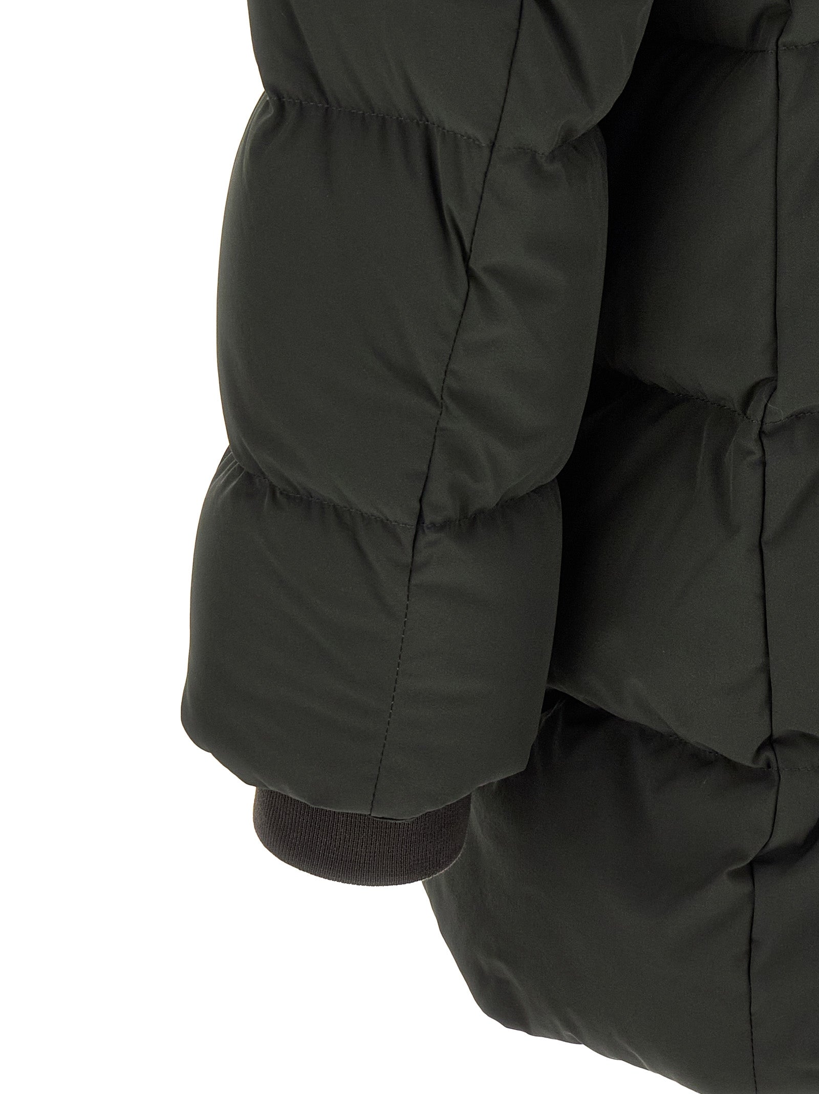 MooRER Bicolor Wool Full-Length Jacket