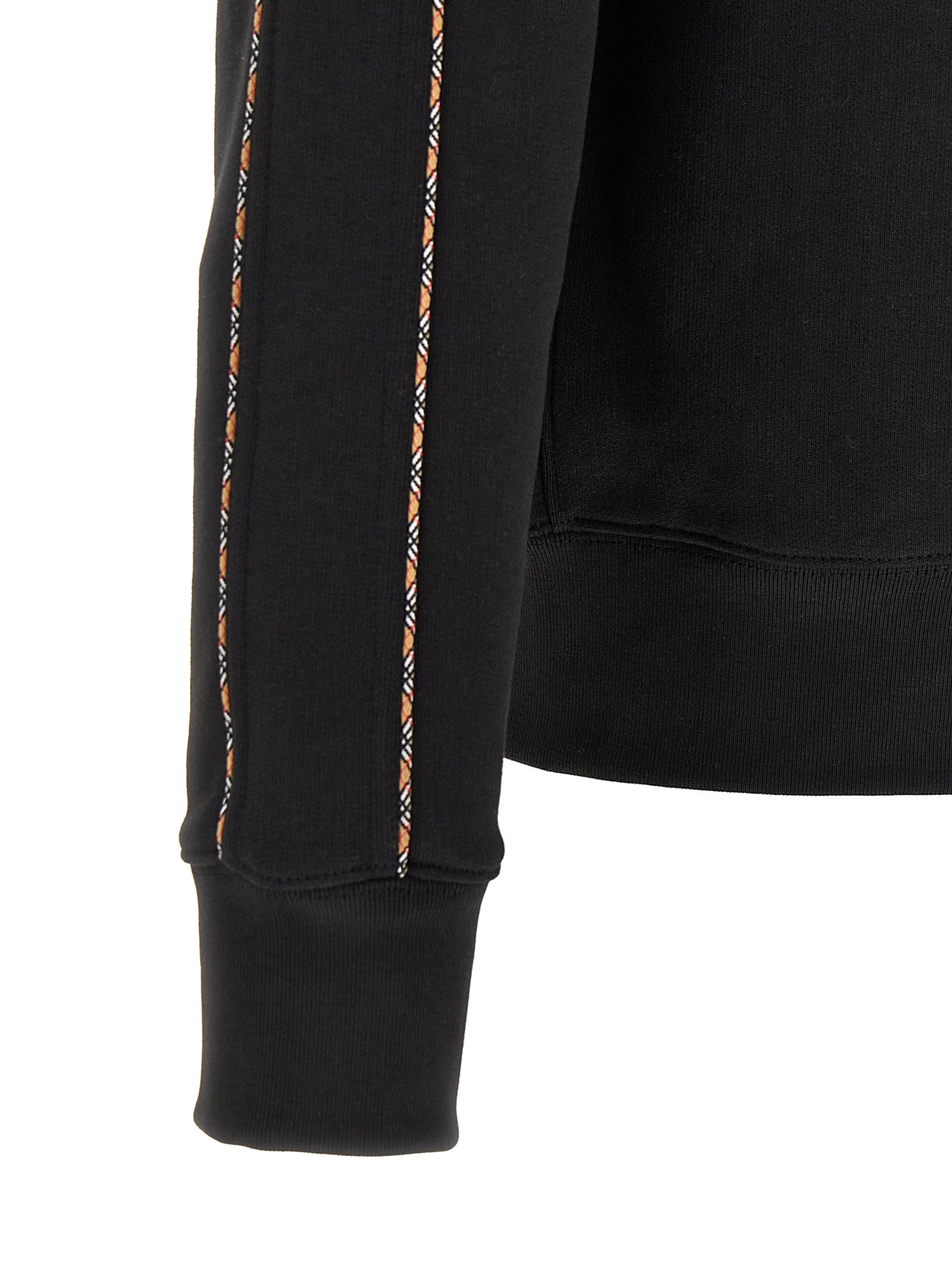 Burberry Black Cotton Sweatshirt