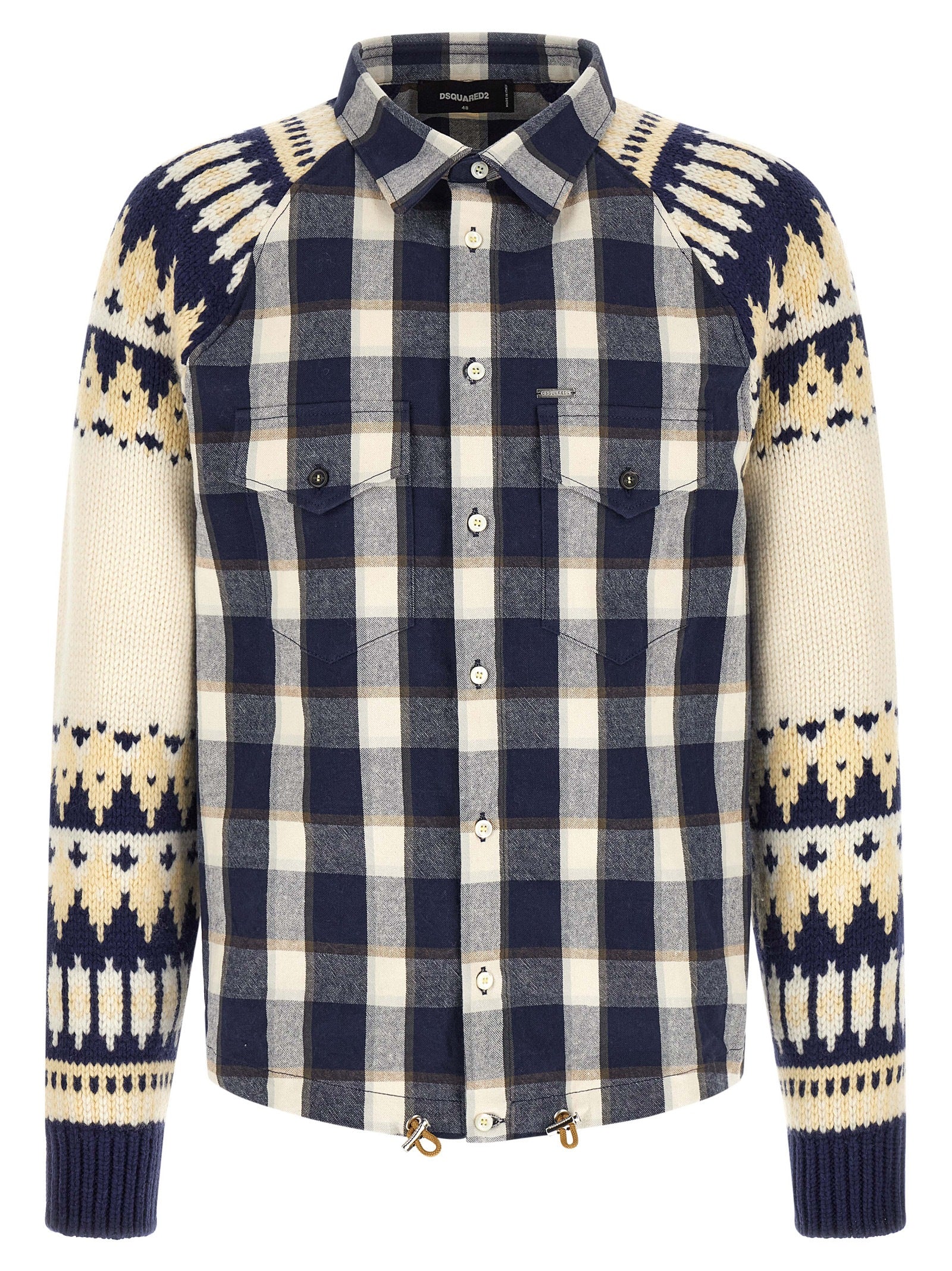 Dsquared² Multicolor Cotton Blouse