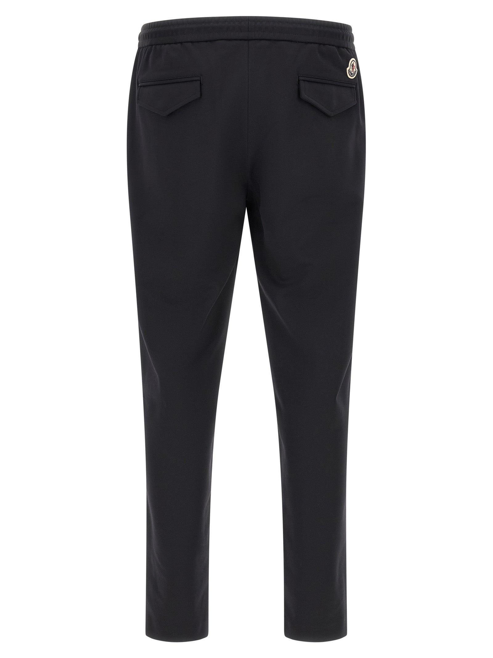 Moncler Black Polyamide Joggers (Workout Pants)