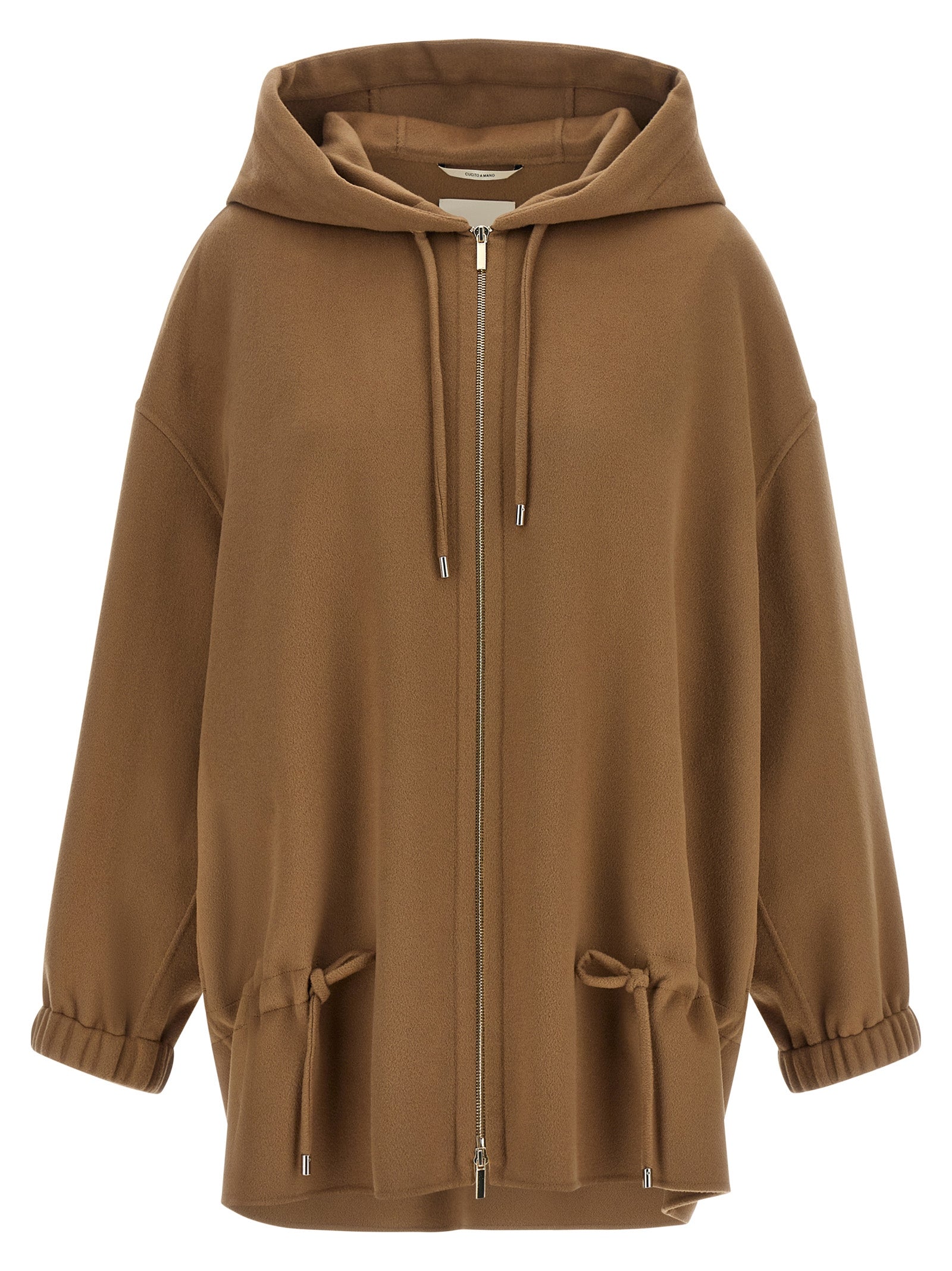 'S Max Mara Brown Wool Coat