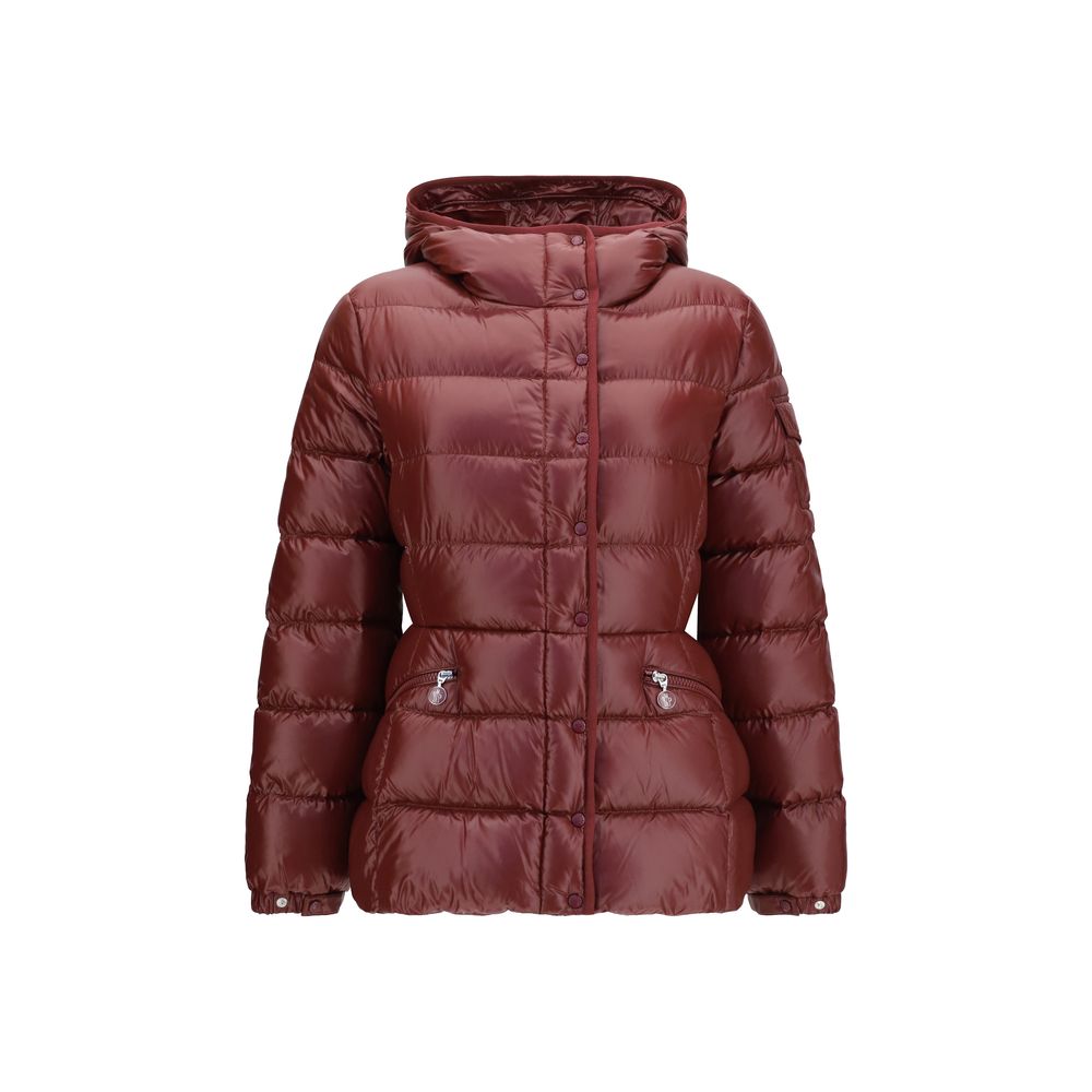Moncler Red Goose Down Full-Length Jacket
