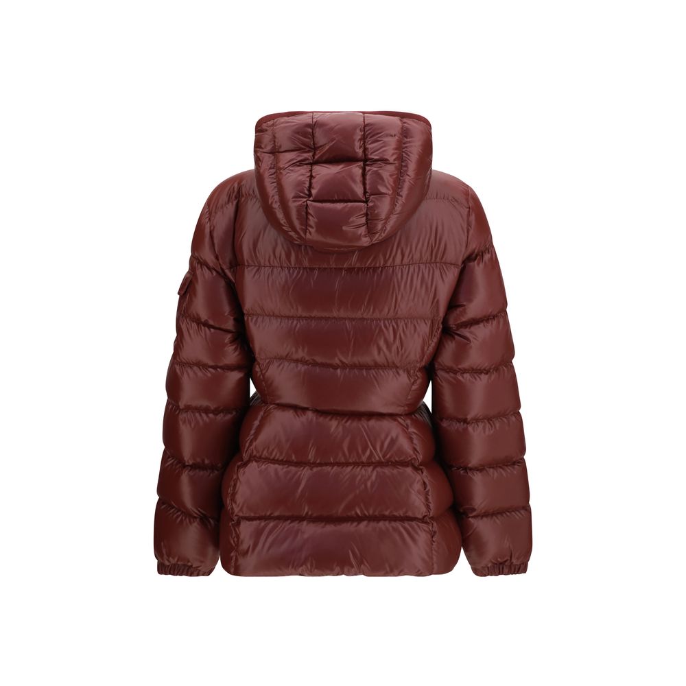 Moncler Red Goose Down Full-Length Jacket