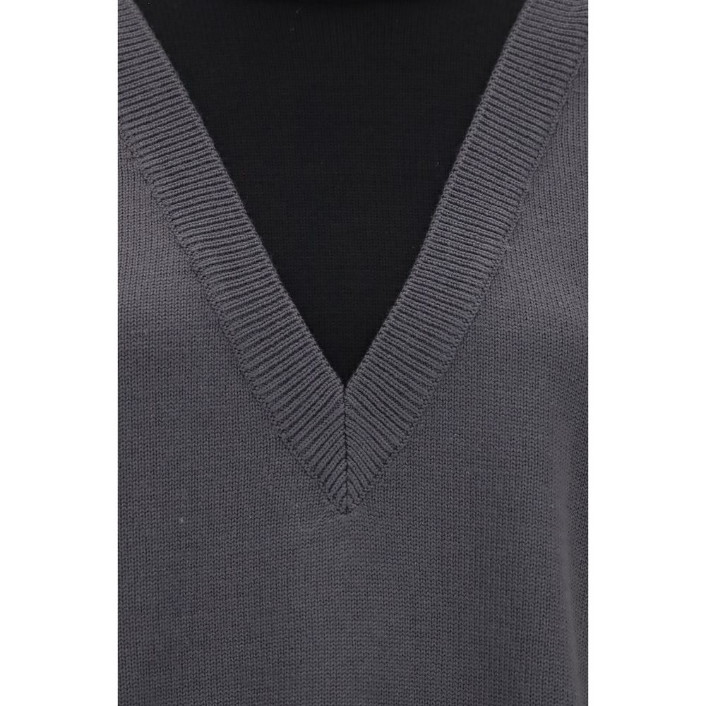 MM6 Black Wool Oves Aries Sweatshirt