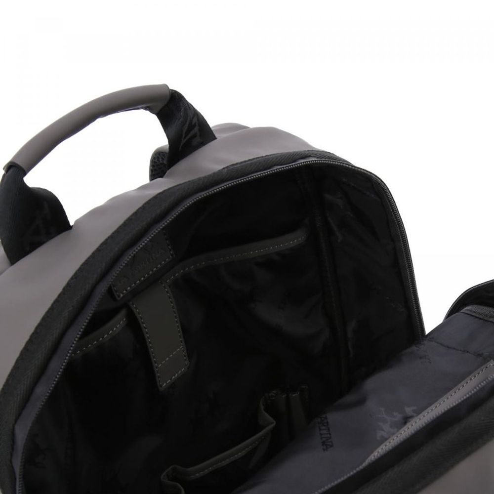 La Martina Gray Polyethylene Backpack