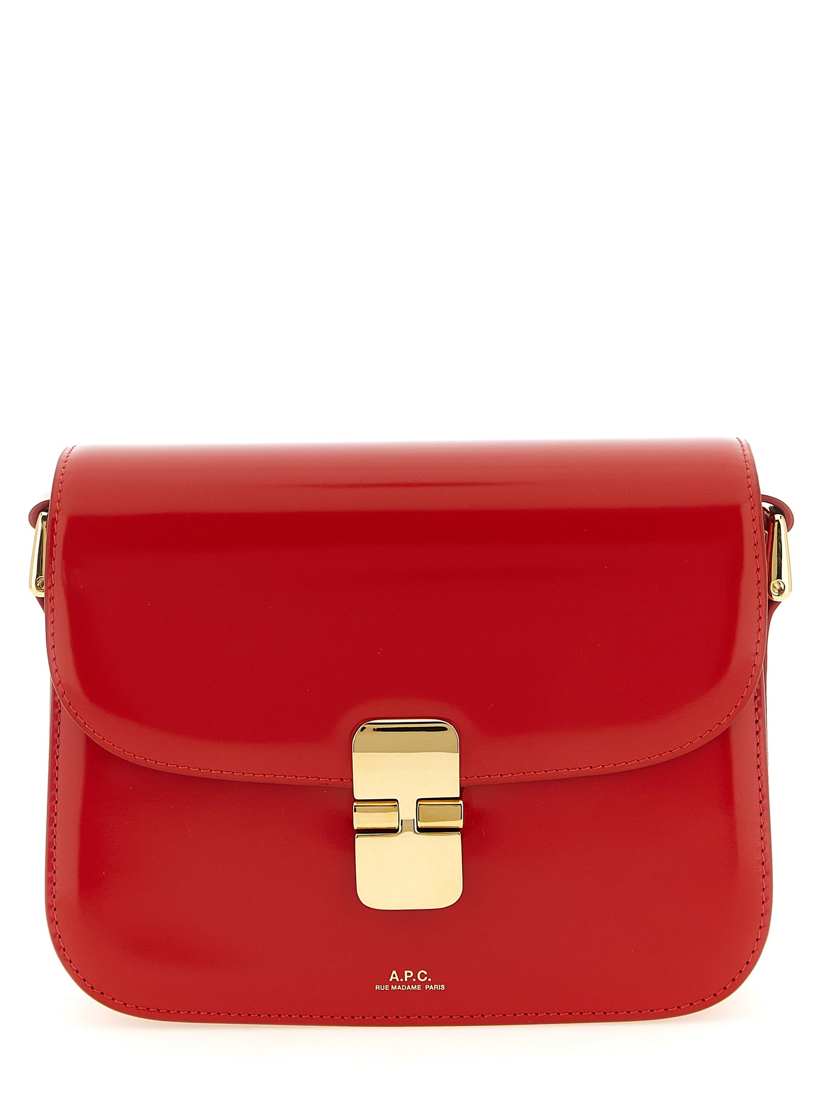 A.P.C. Multicolor Cowhide Crossbody Bag