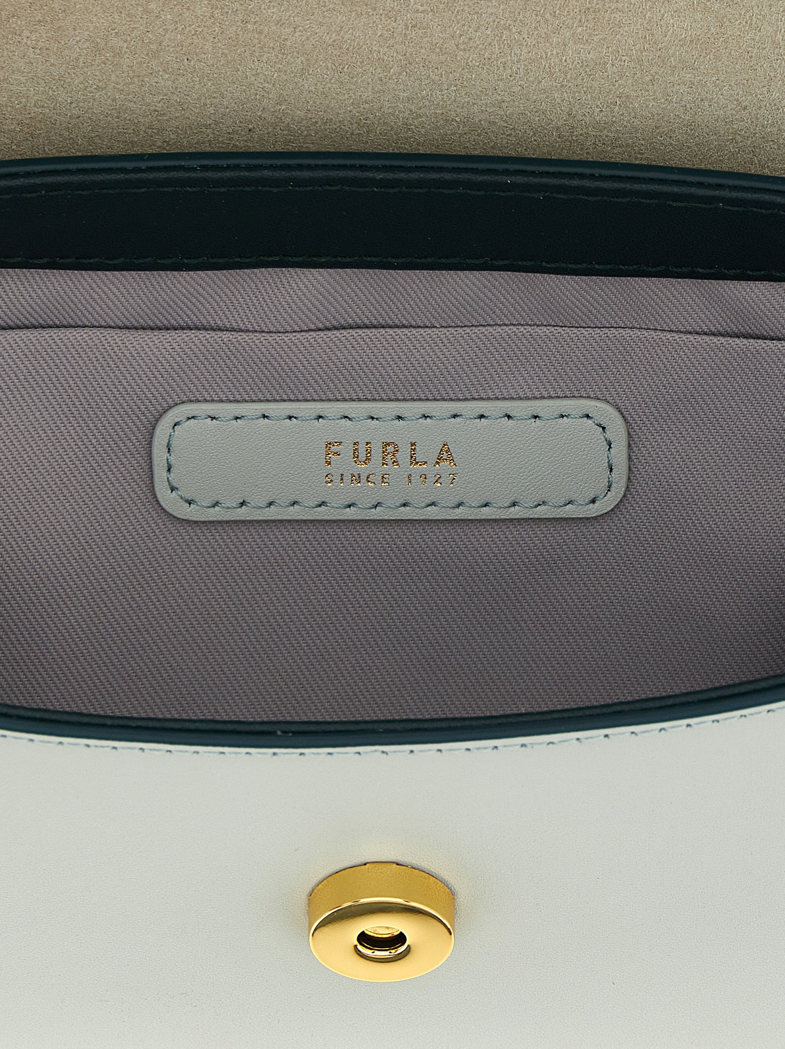 Furla Bicolor Calfskin Handbag