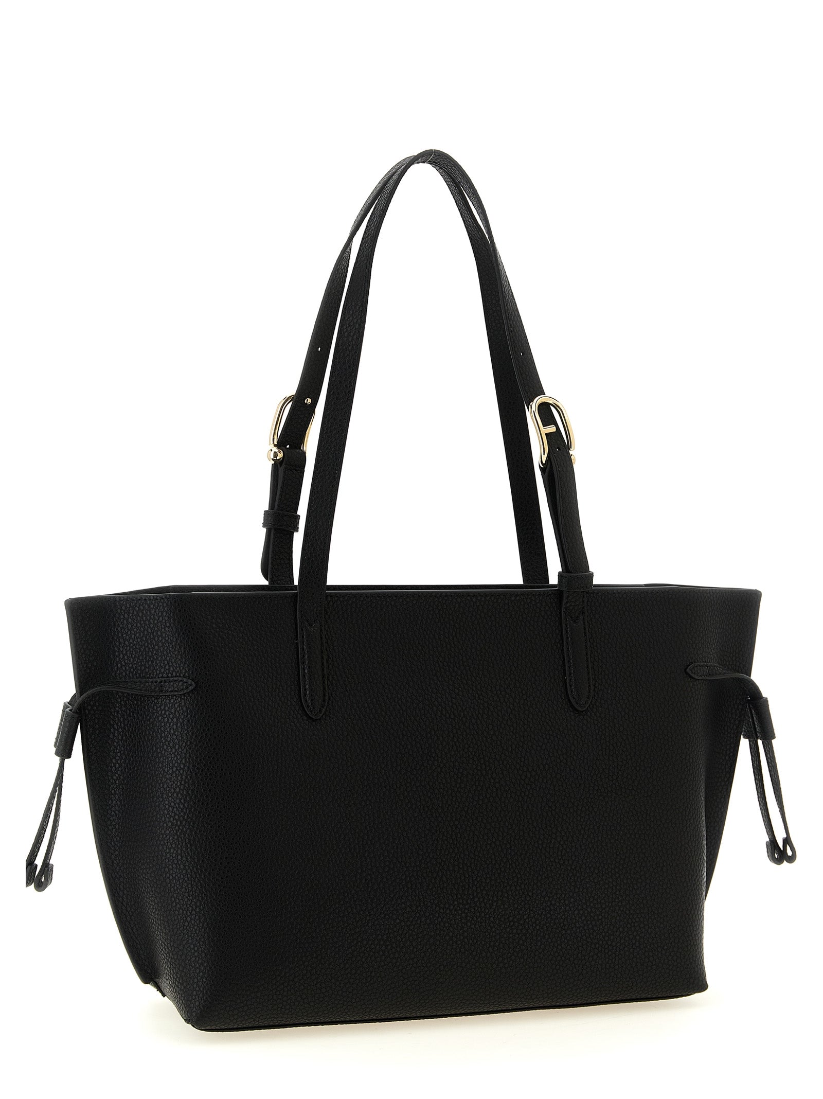 Furla Black Calfskin Tote Bag