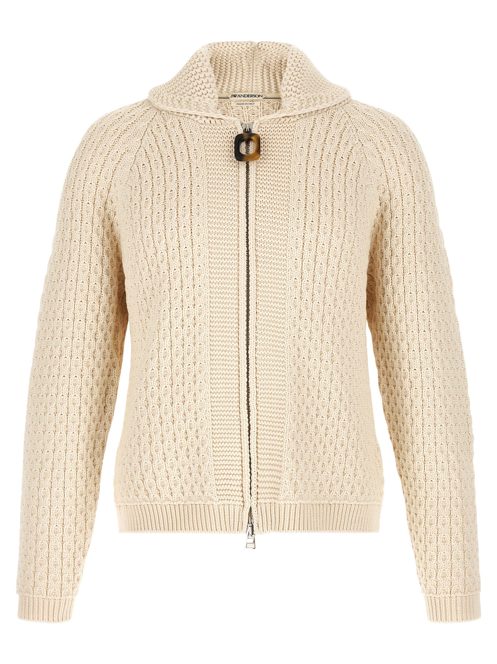 J.W.Anderson White Cotton Cardigan
